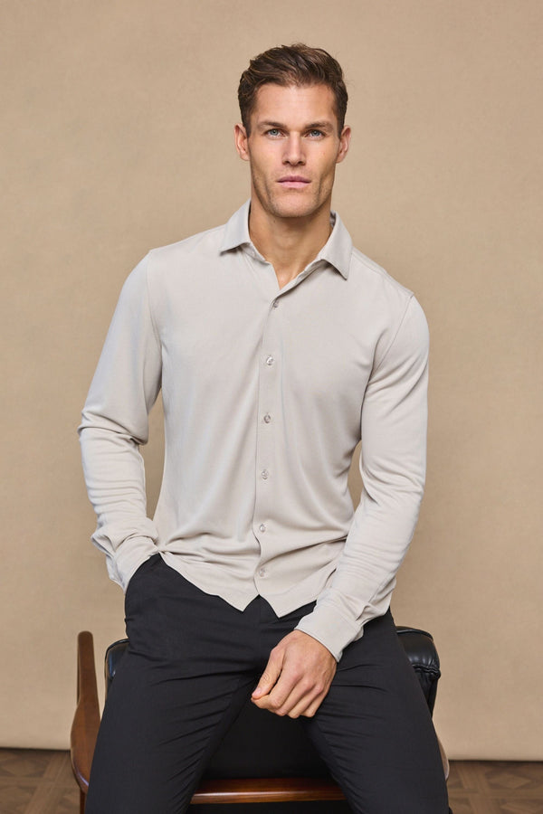 Piqué shirt - Steen