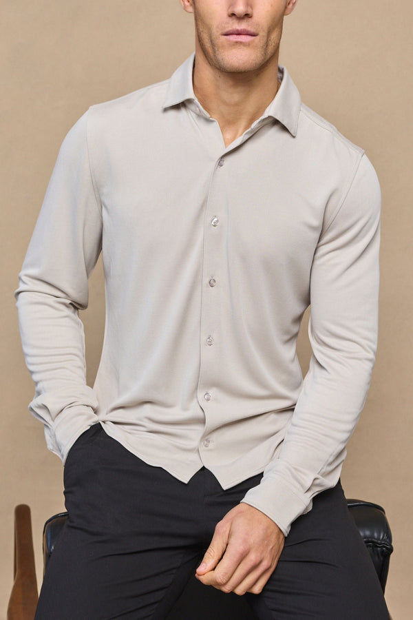 Piqué shirt - Steen