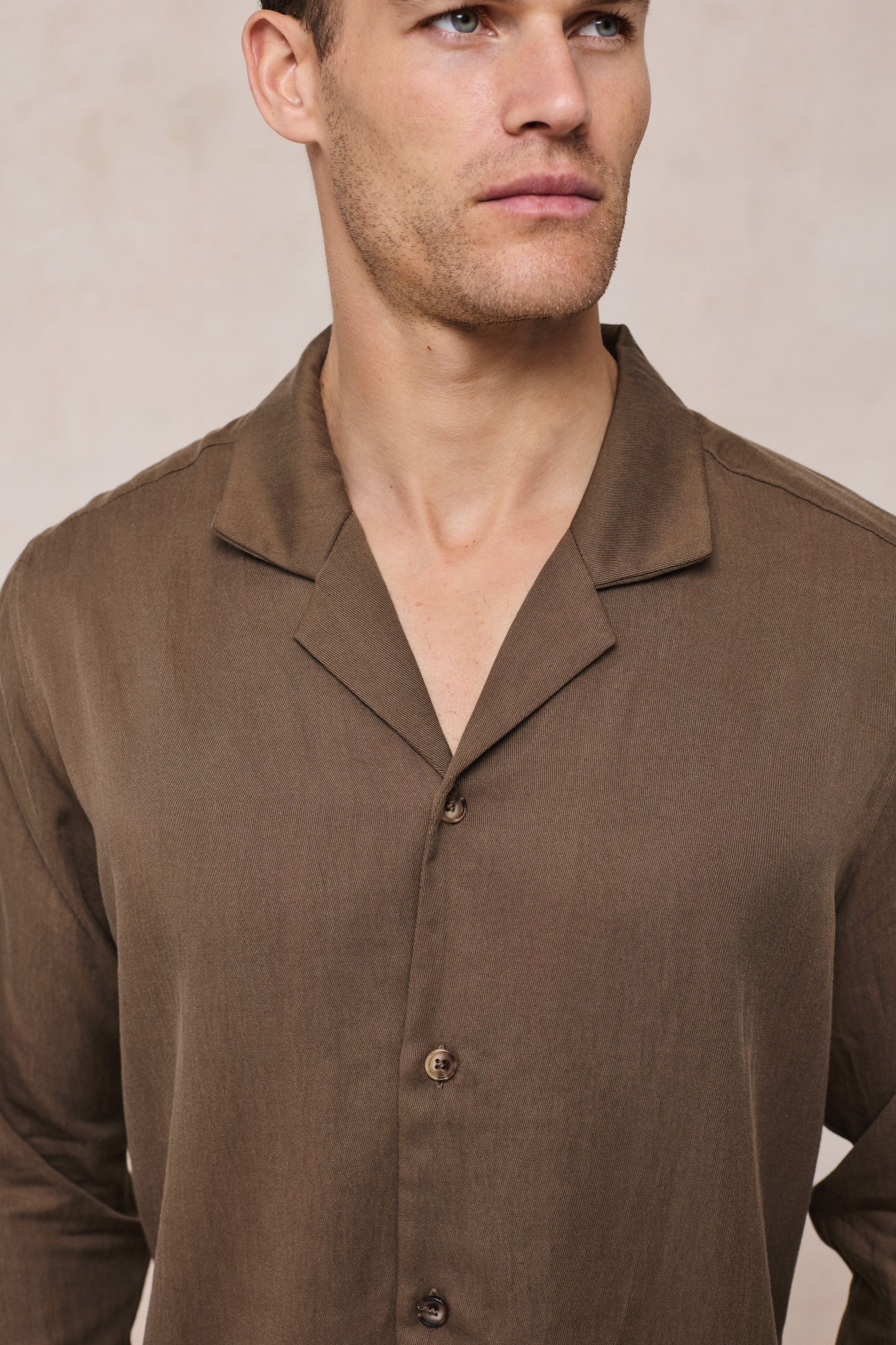 Sergio-shirt - Bruin