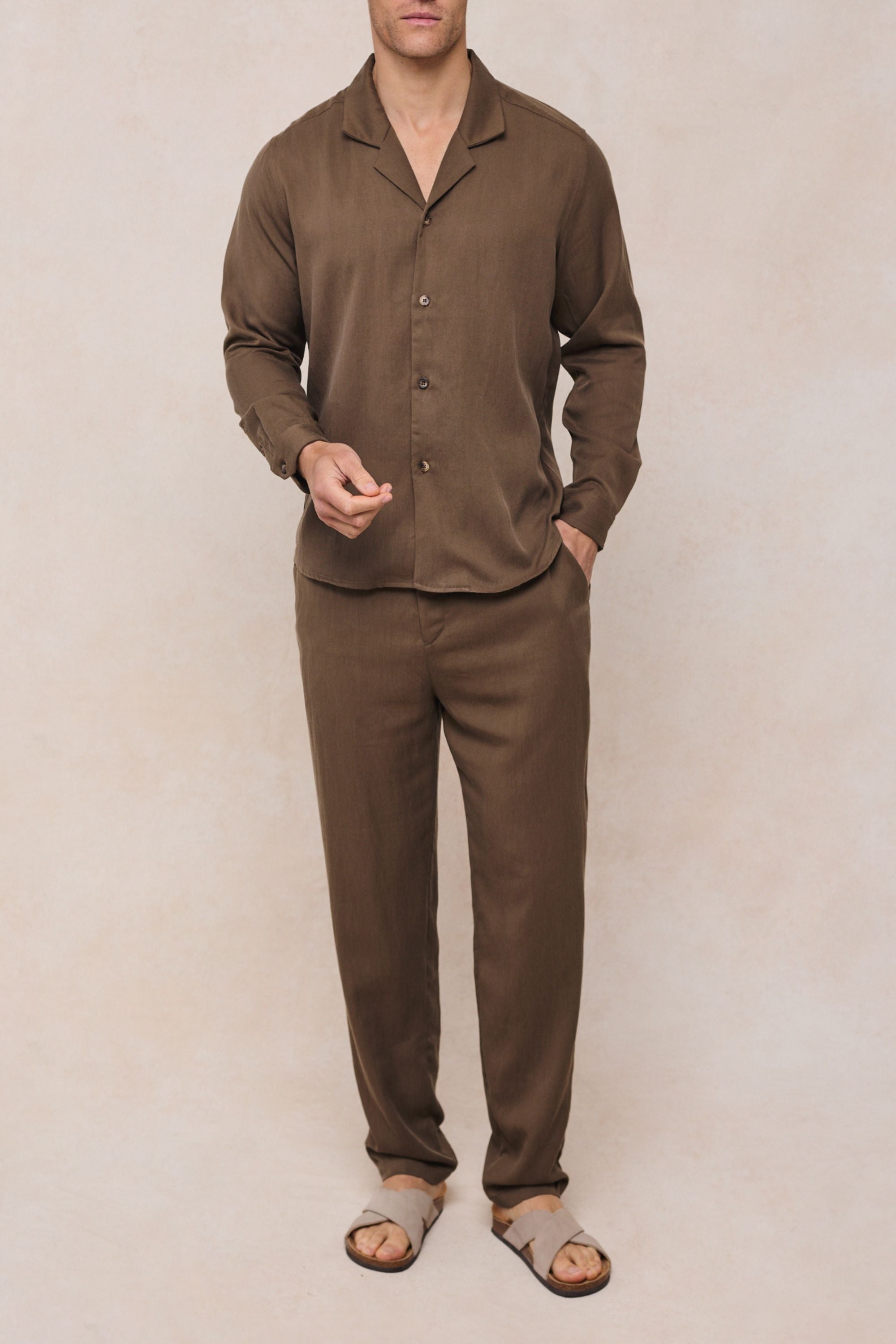 Sergio Shirt - Brown