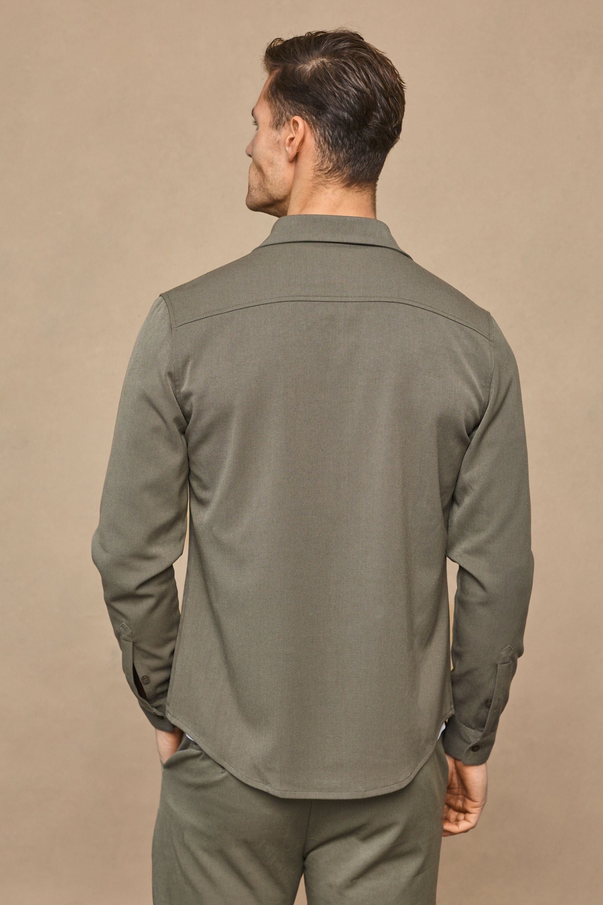 Leo Overshirt - Dark Olive