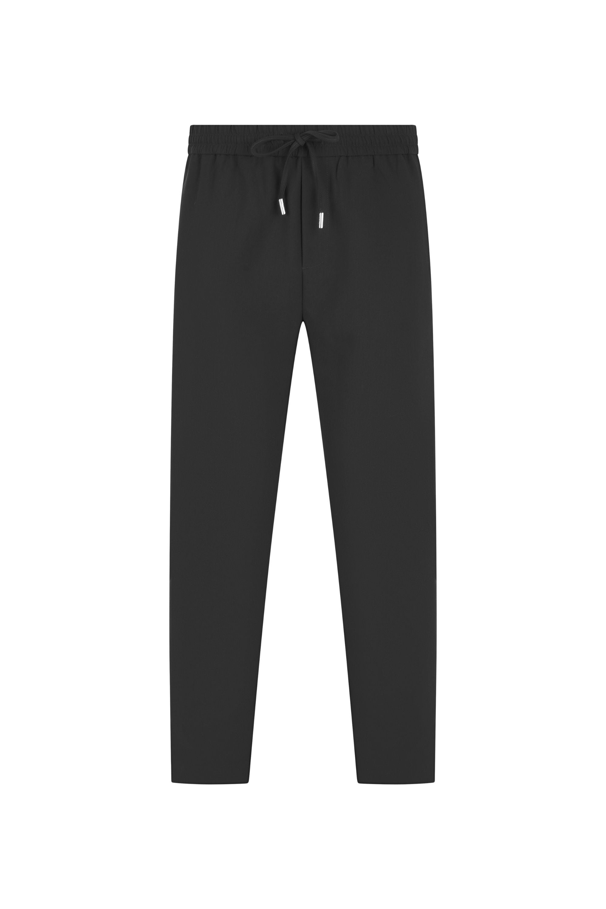 Emilio Everyday Tapered Broek - Zwart