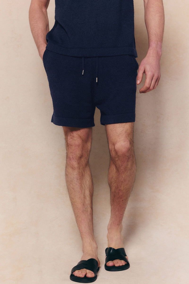 Miguel Boucle Short - Navy