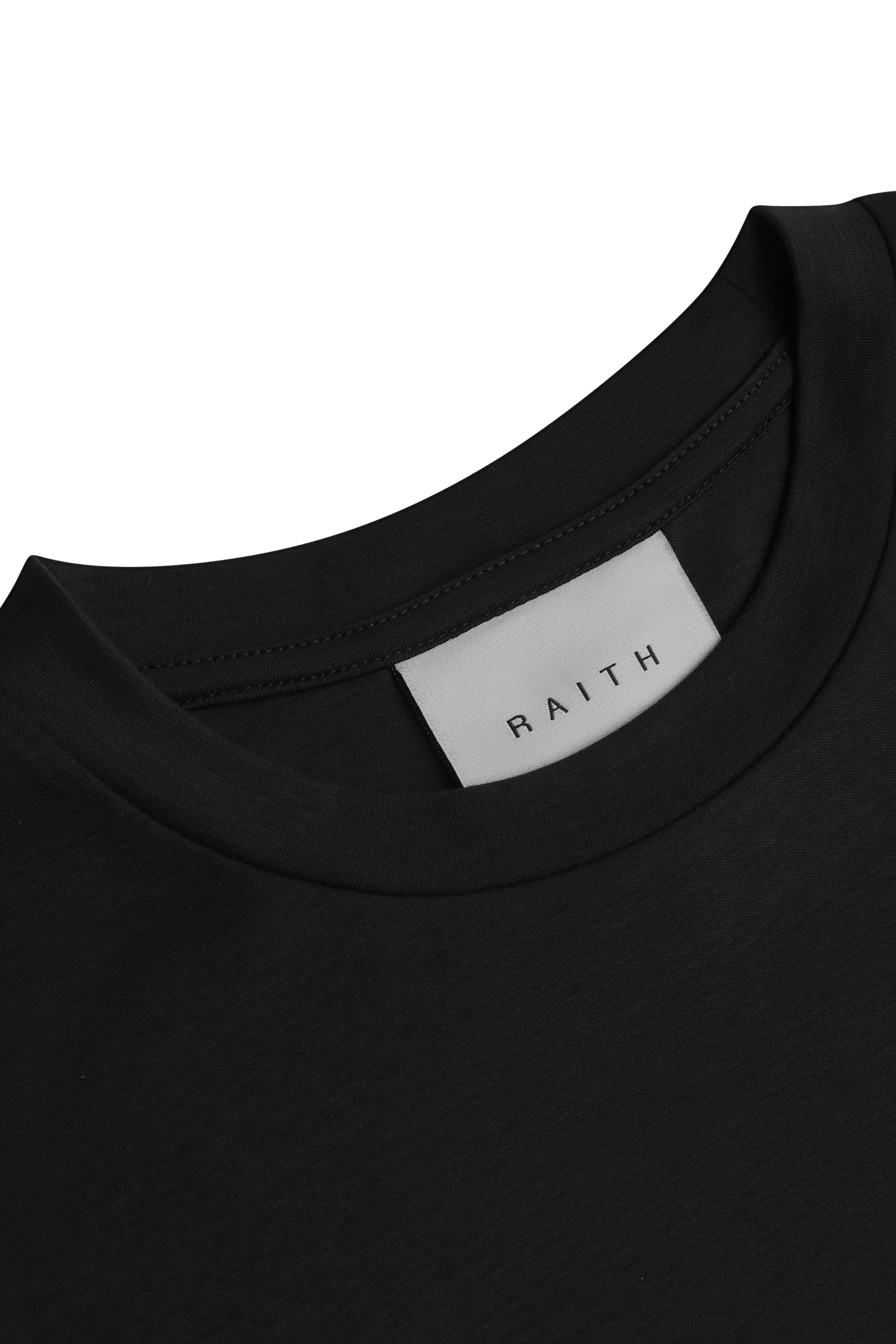 Luxe Mercerised T-Shirt - Black