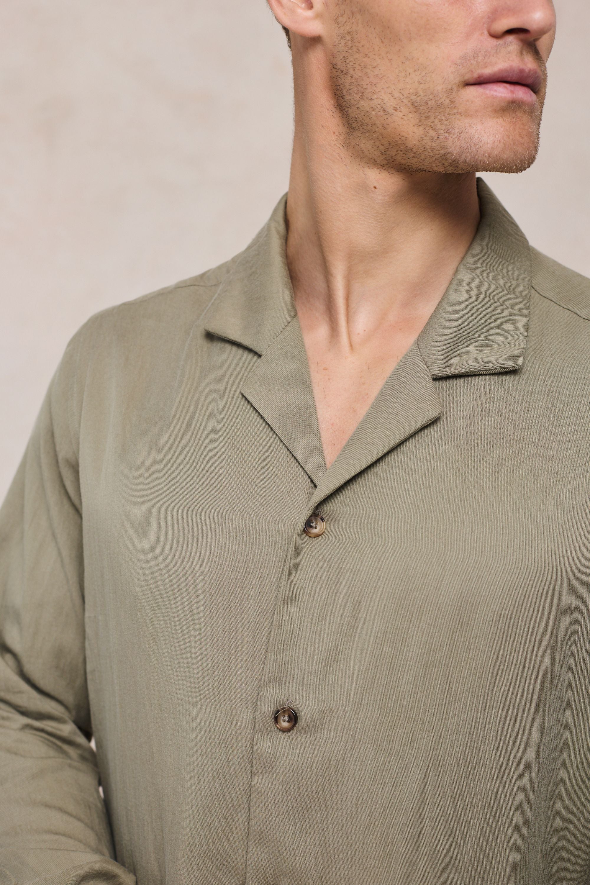 Sergio-shirt - Khaki