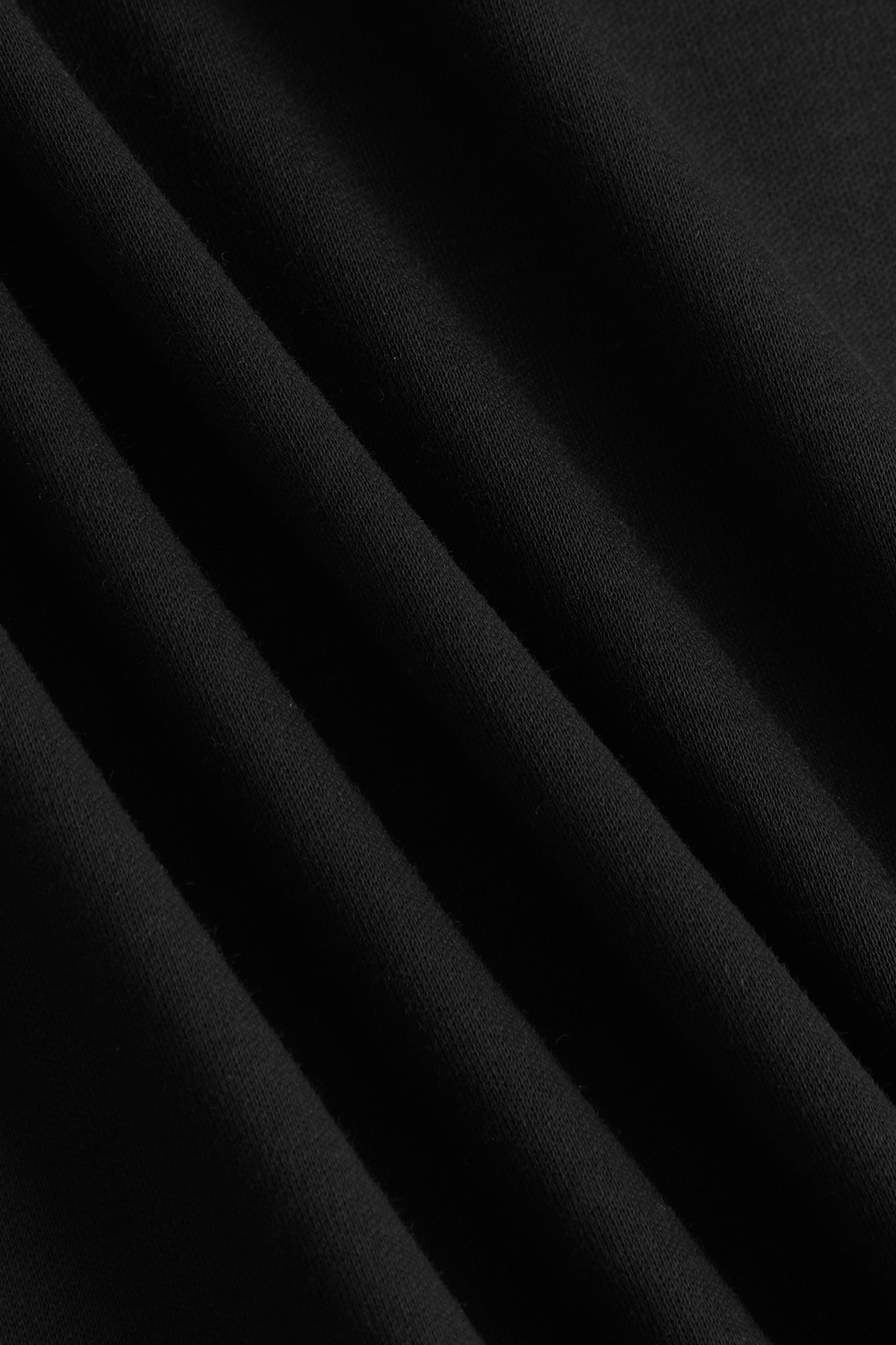 Luxe Mercerised T-Shirt - Black