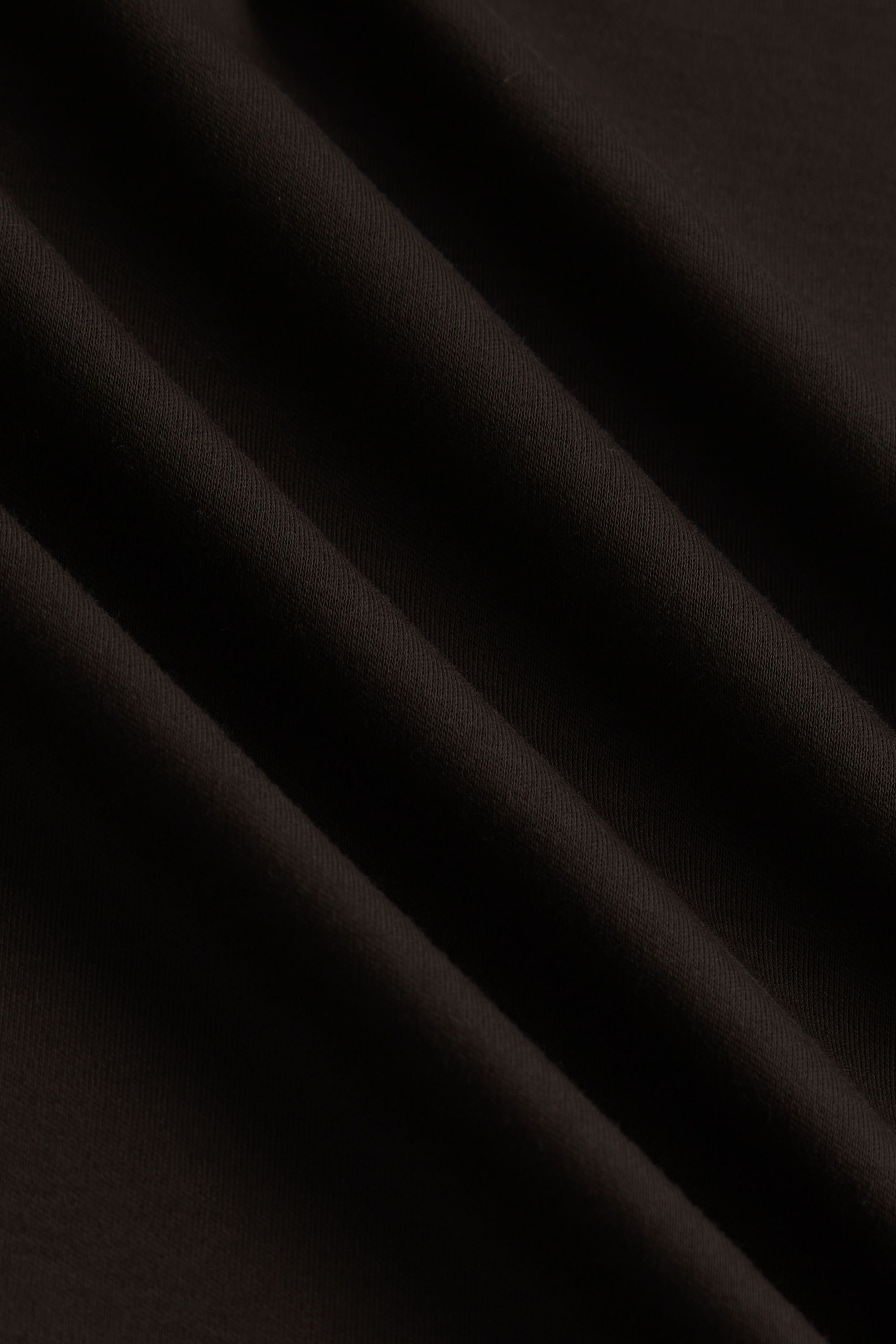 Luxe Mercerised T-Shirt - Brown