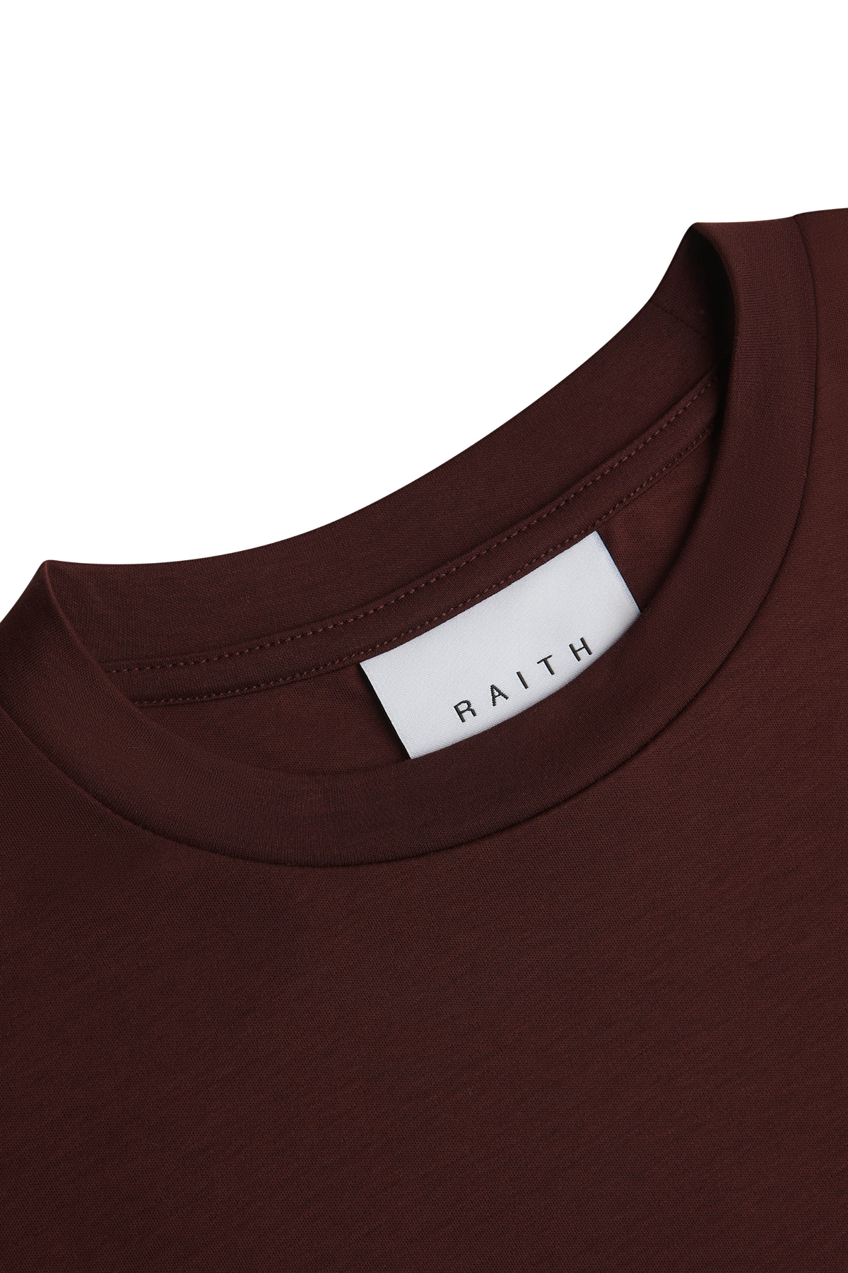 Luxe Mercerised T-Shirt - Rust