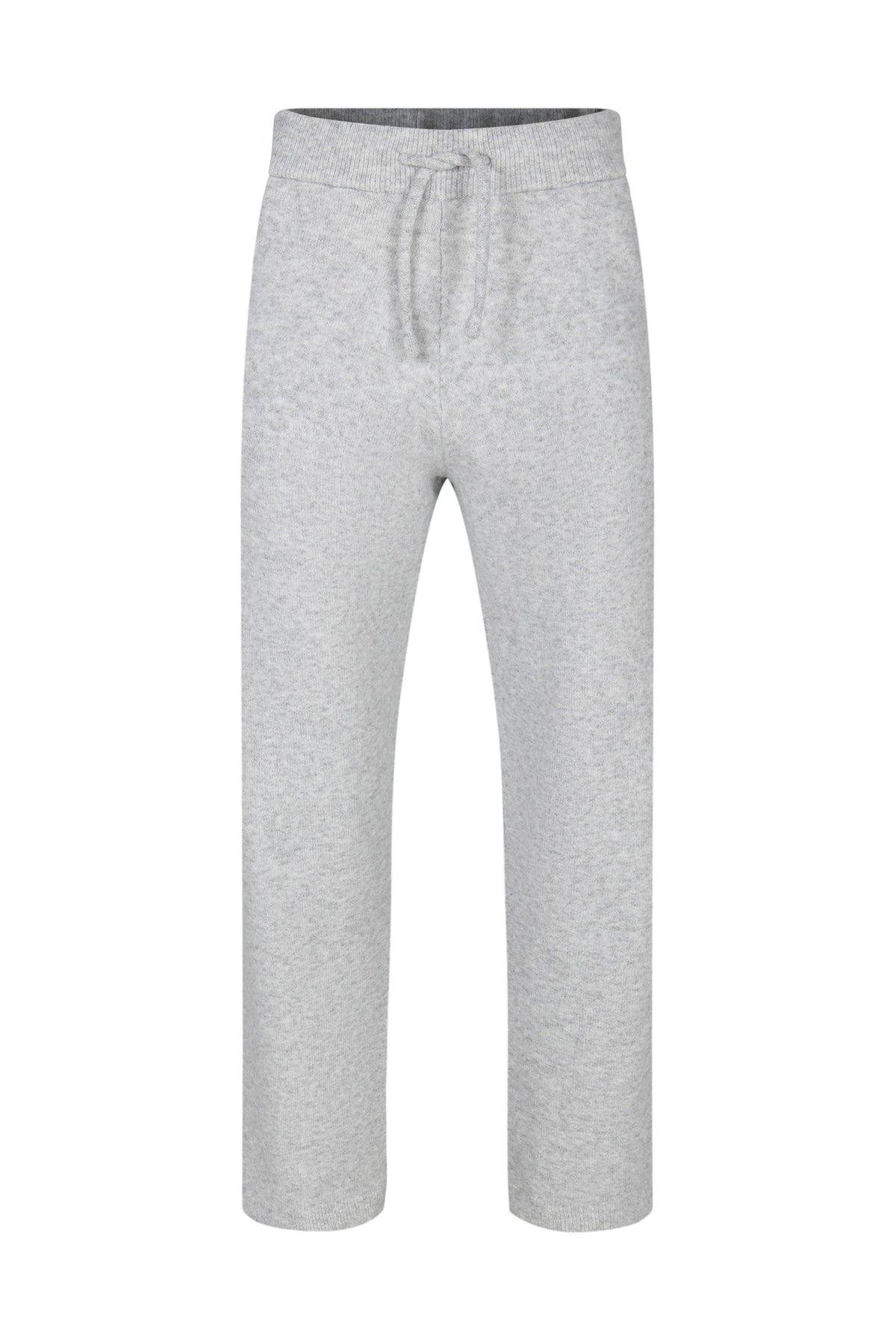 Otto Knitted Trousers - Grey Marl