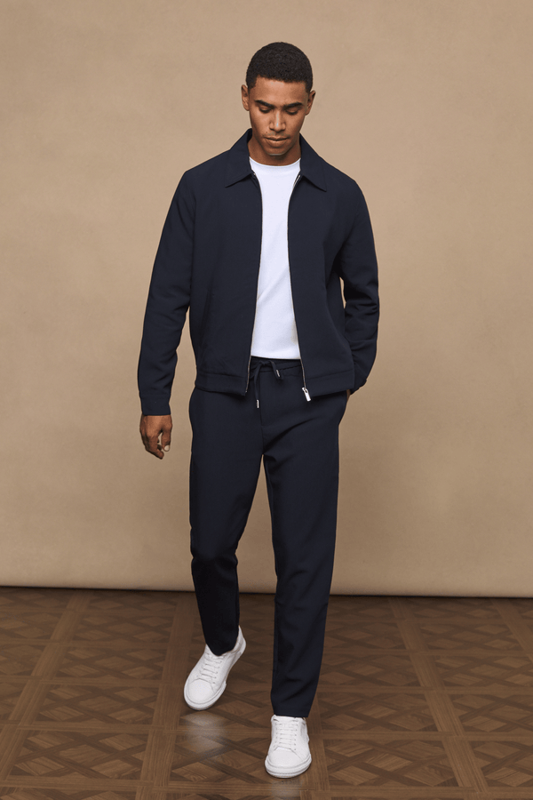 Emilio Everyday Tapered Broek - Donkerblauw