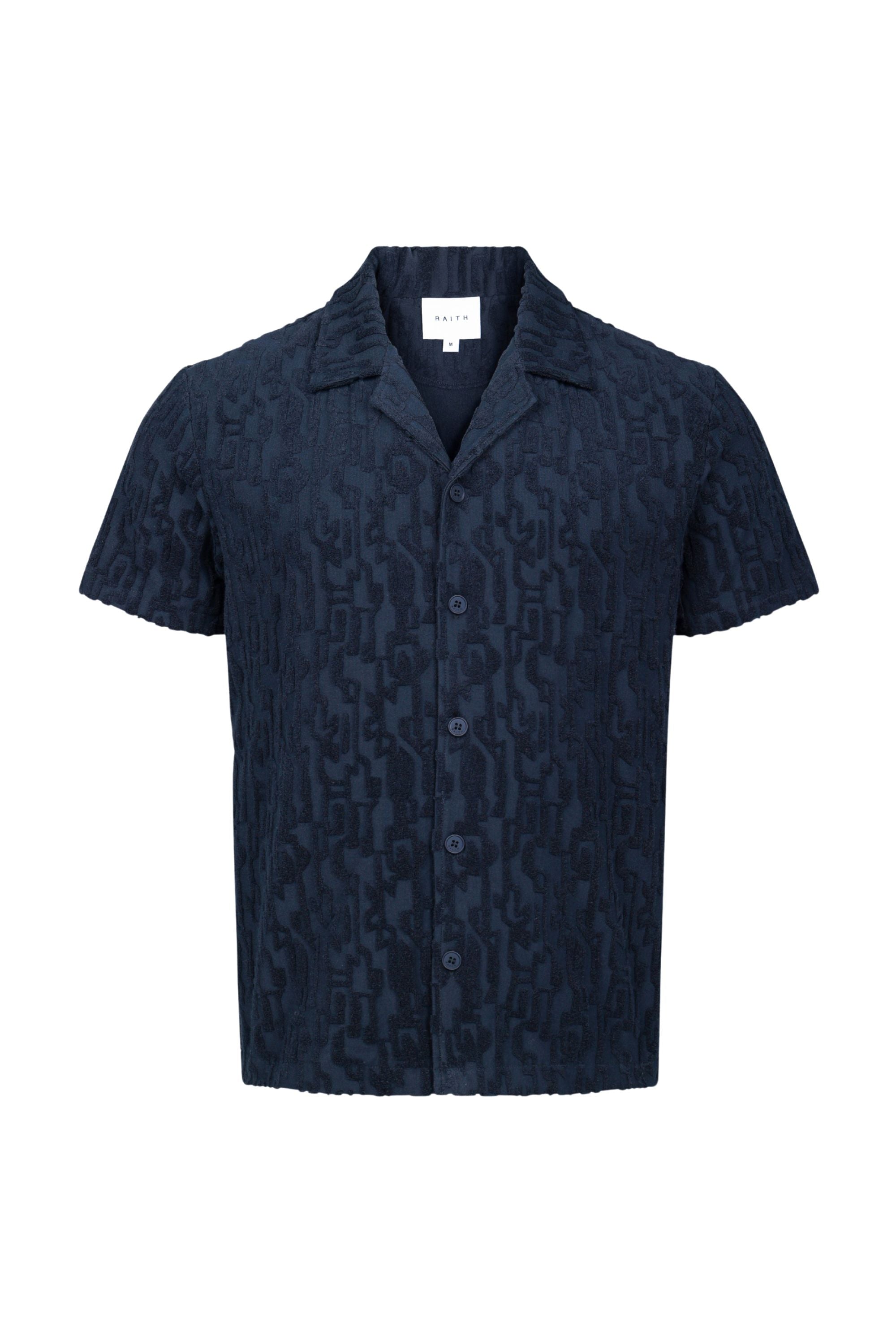 Fausto top set met fluweelachtige afwerking - Marineblauw