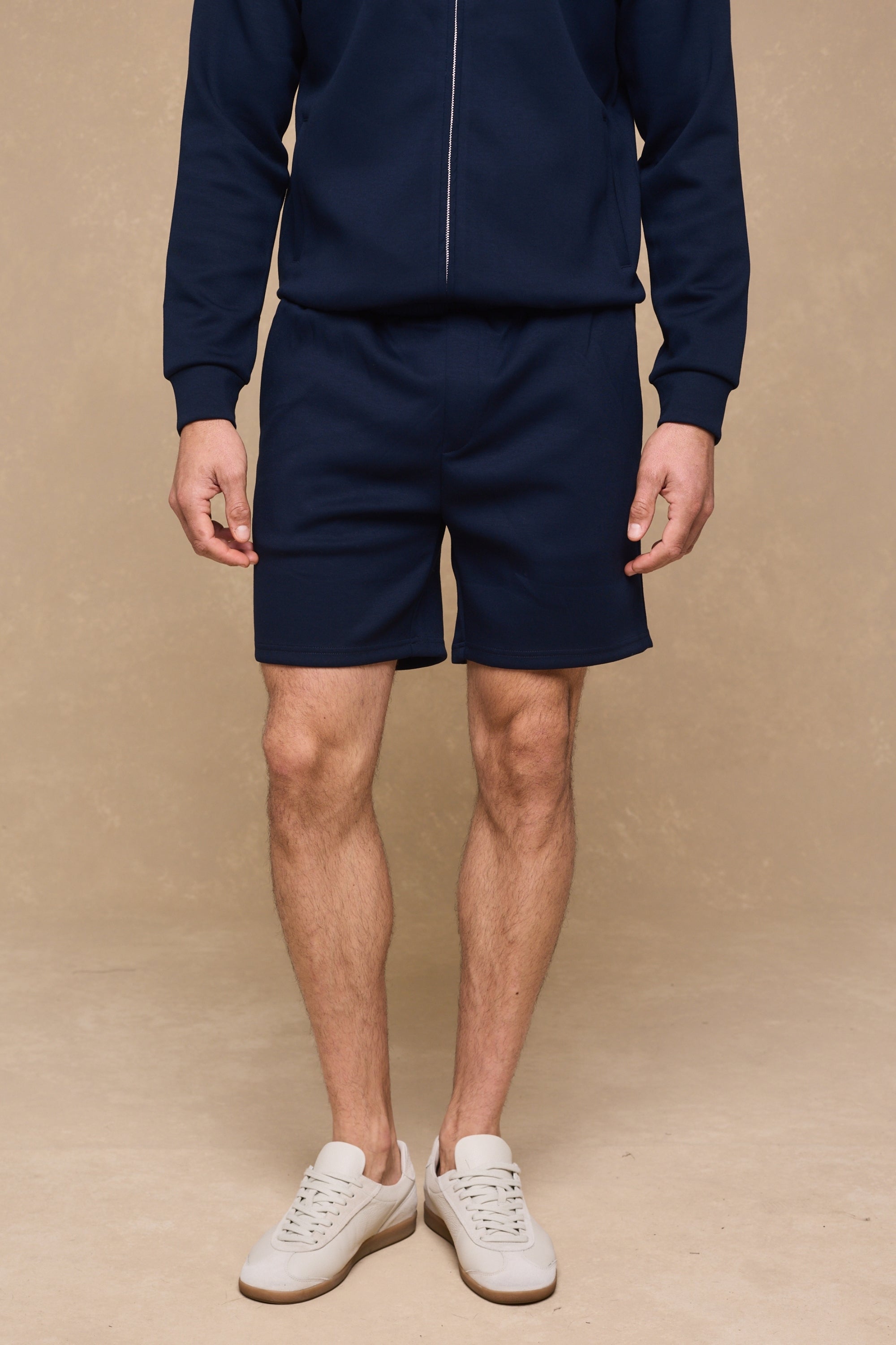 Luxe korte broek - Marineblauw