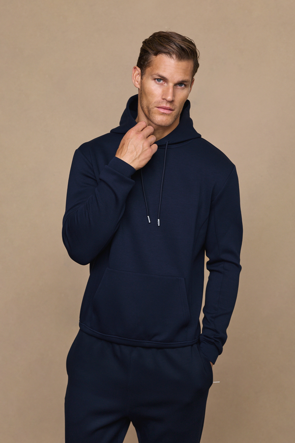 Luxe Hoodie - Marineblauw 