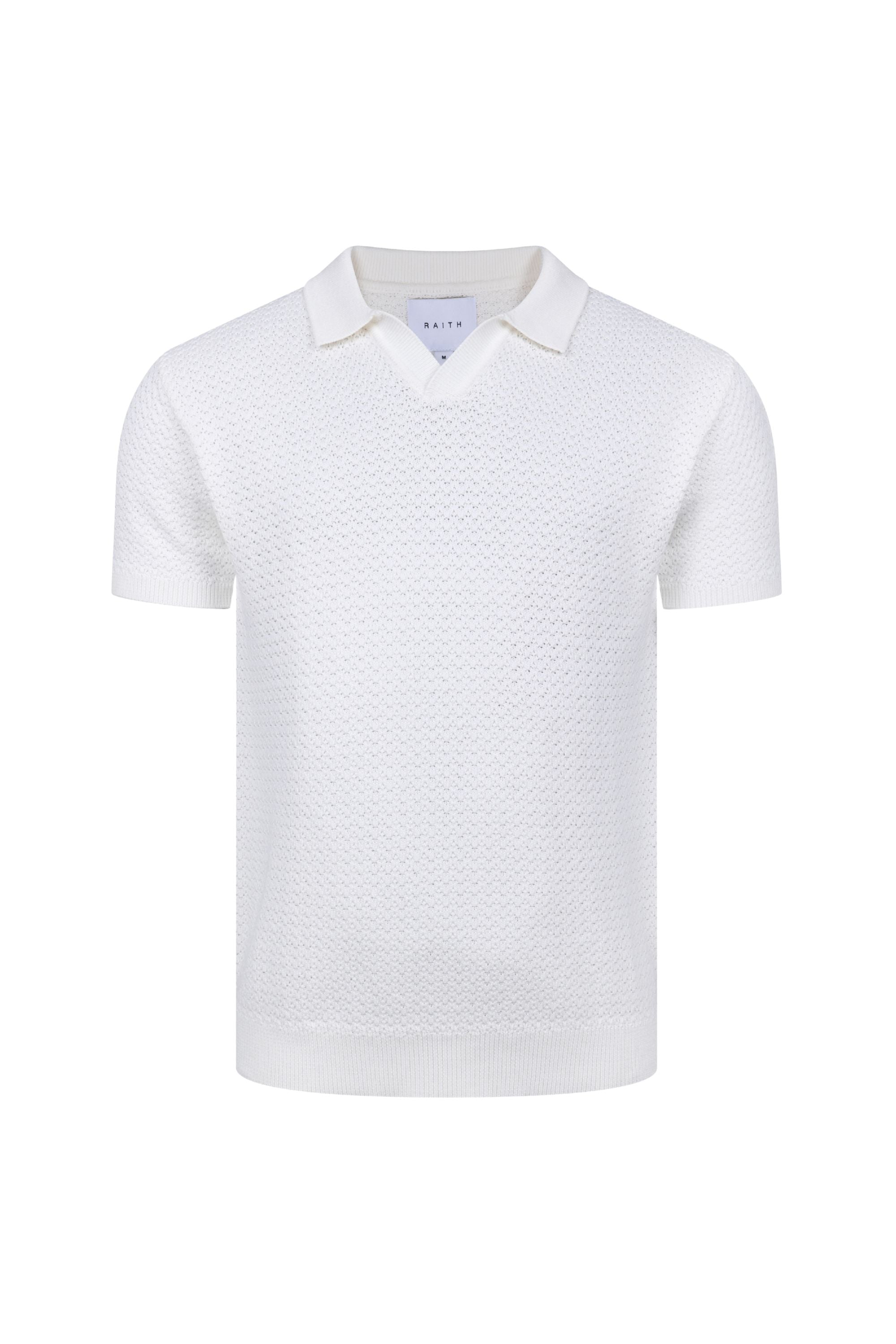 Rapha katoenen gebreide polo - Ecru