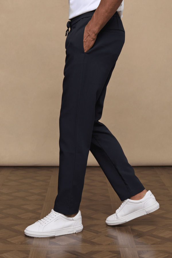 Emilio Everyday Tapered Broek - Donkerblauw