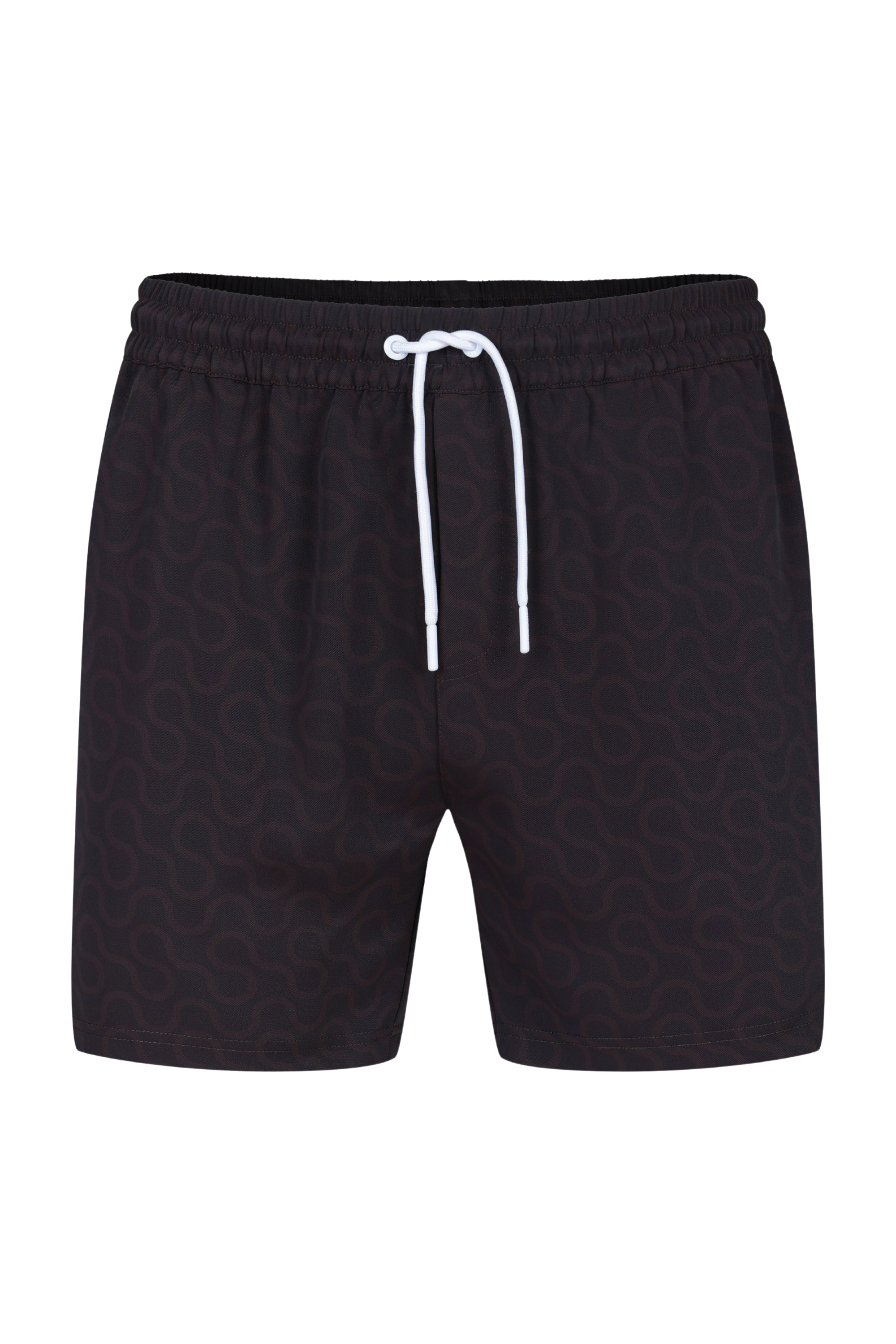 Brezza Wave Swim Short - Brown/Light Brown