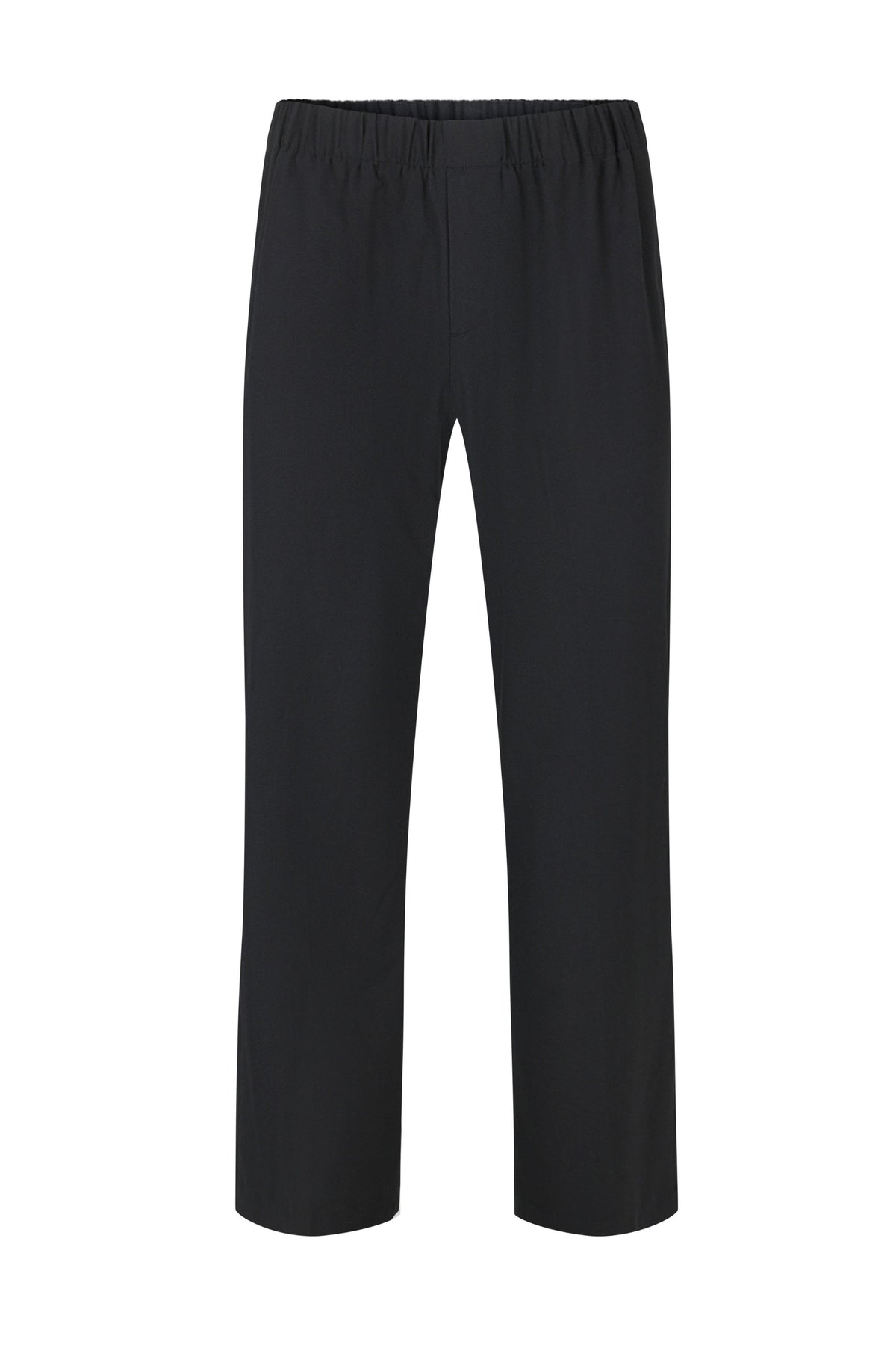 Johan Elasticated Waist Relaxed Fit Trouser - Black
