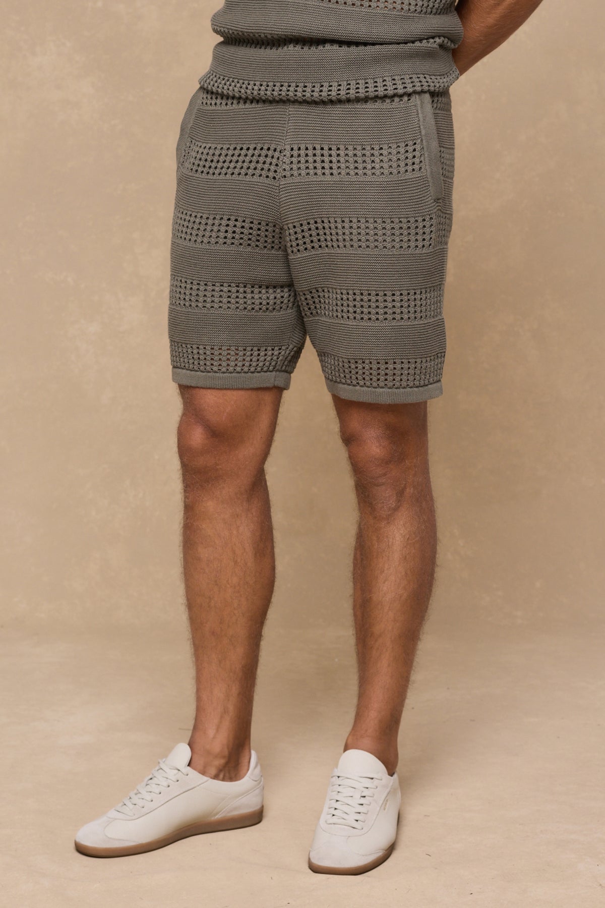 Frattina Crochet Short - Sage