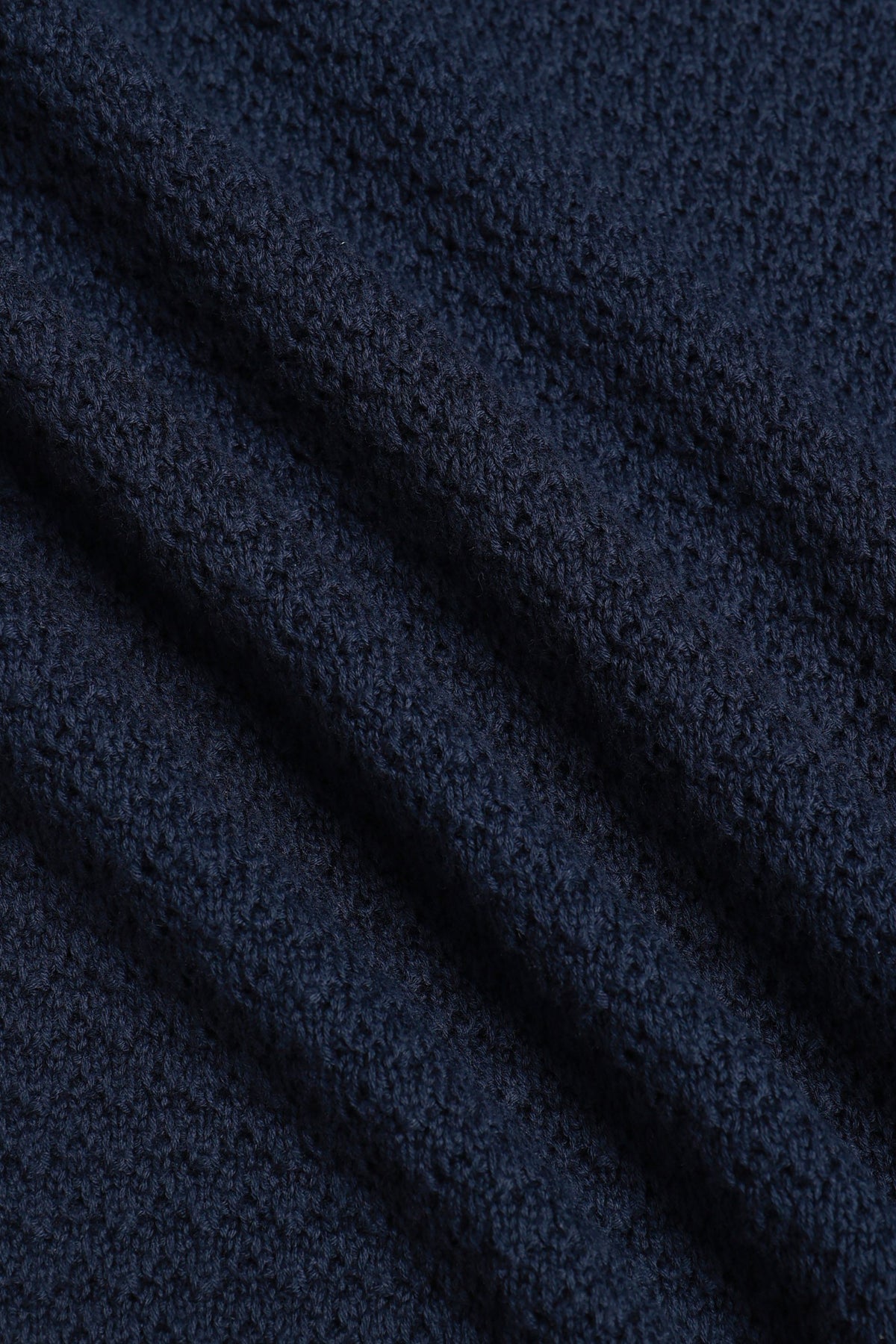 Rapha katoenen gebreide polo - marineblauw