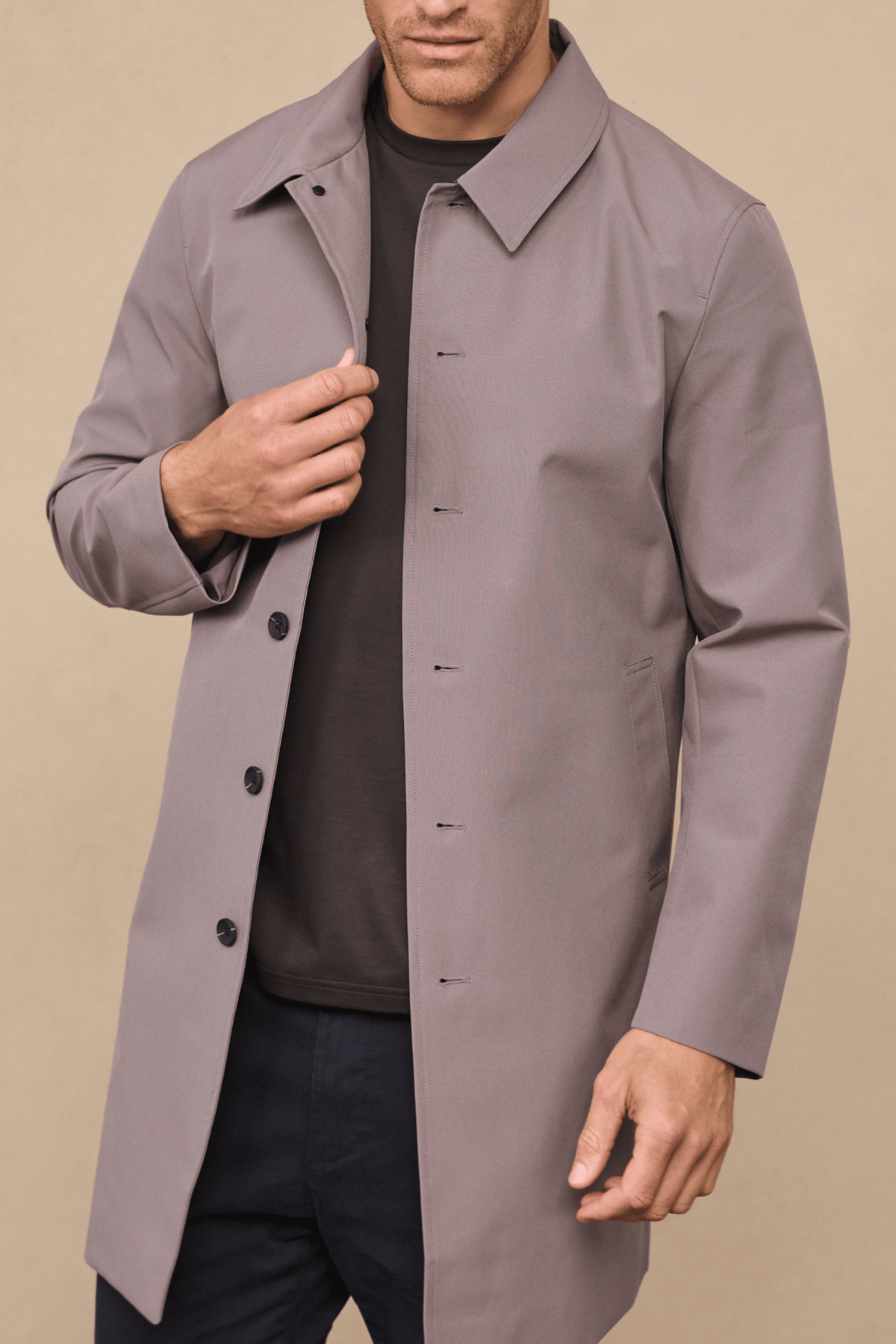 Portica Trenchcoat - Paddestoel
