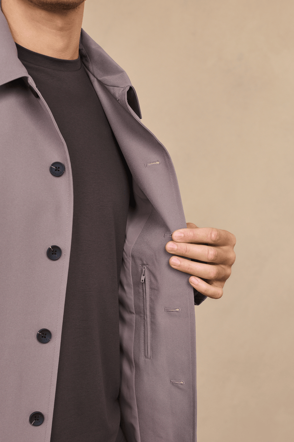 Portica Trenchcoat - Paddestoel