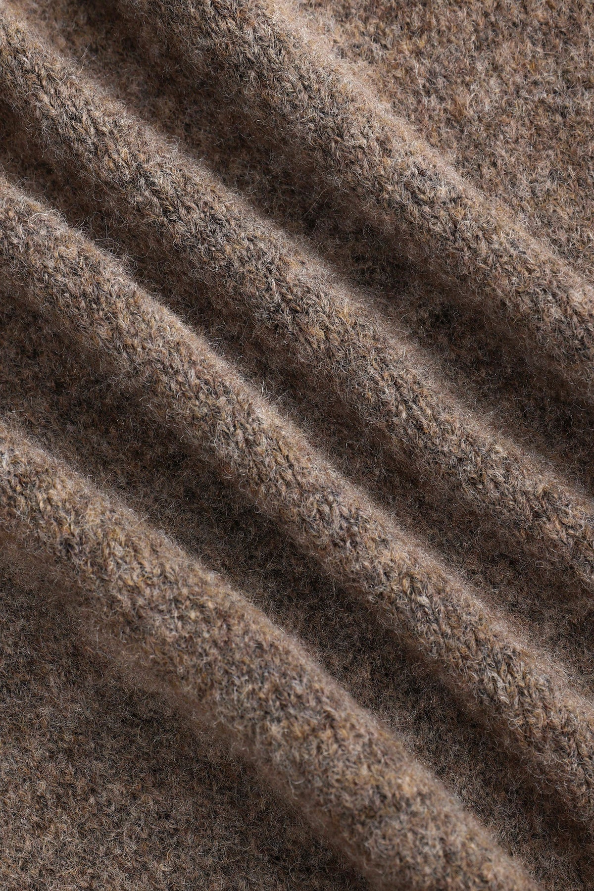 Otto Long Sleeve Polo - Brown Marl