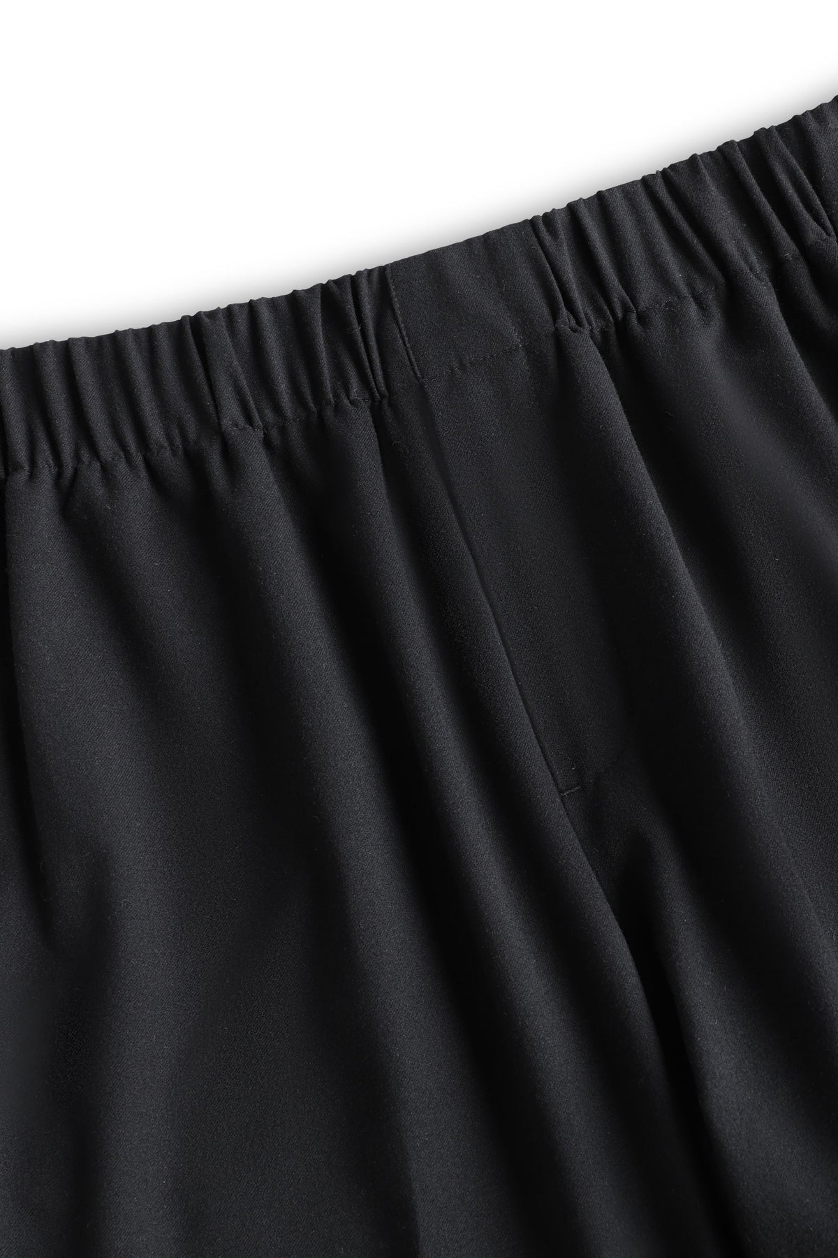 Johan Elasticated Waist Relaxed Fit Trouser - Black