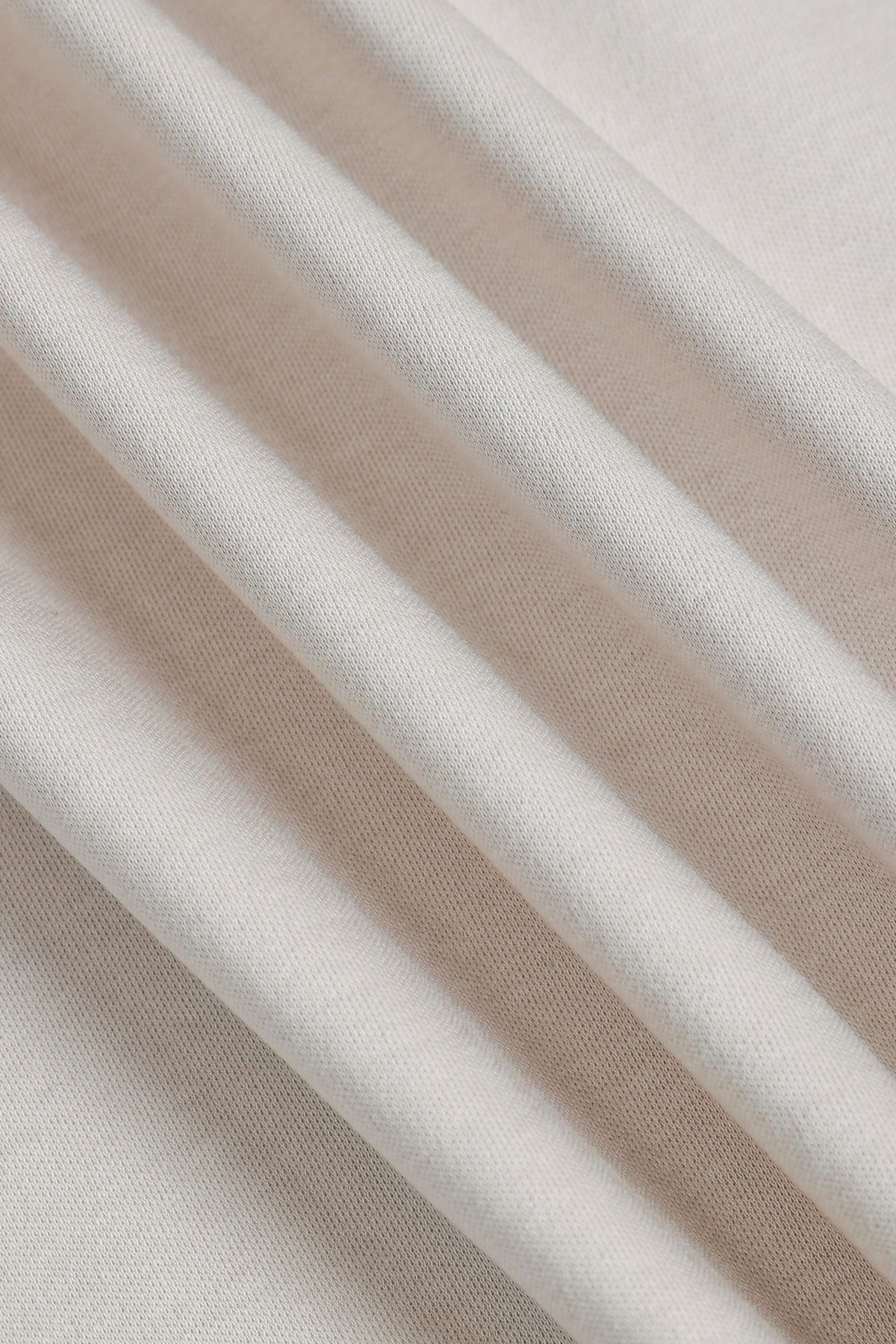 Luxe Mercerised T-Shirt - Beige
