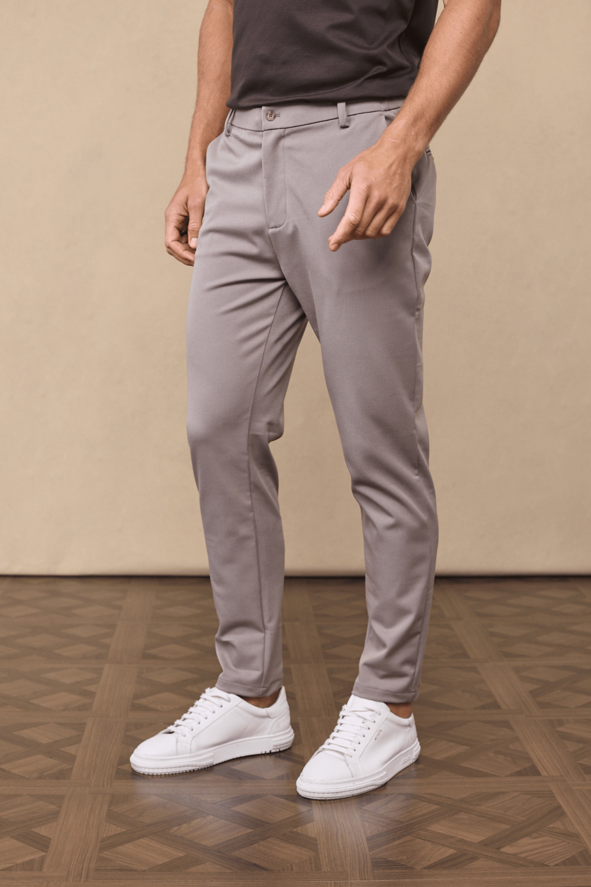 Hugo Everyday Tapered Broek - Warmgrijs