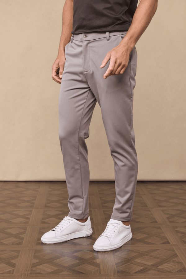 Hugo Everyday Tapered Broek - Warmgrijs