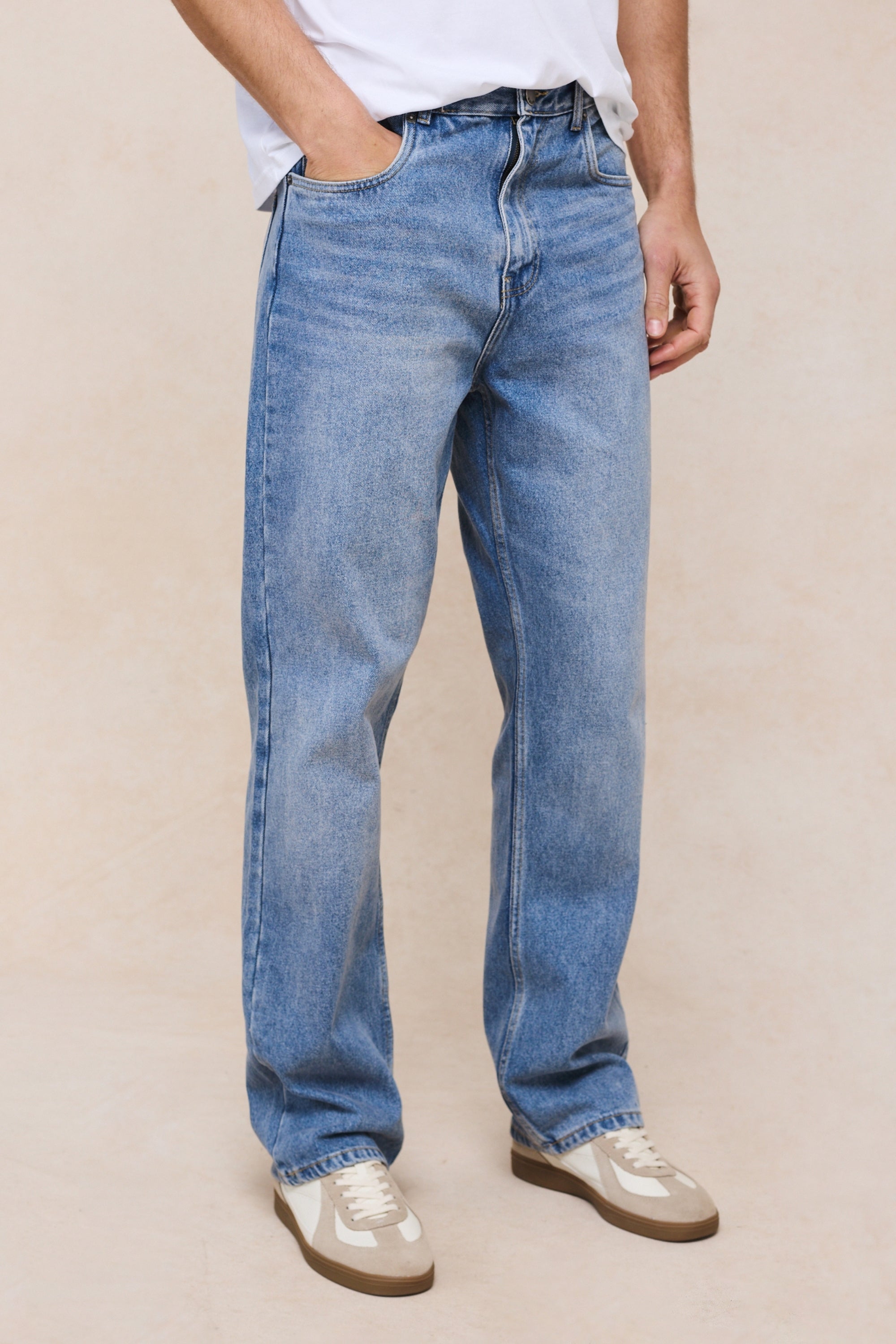 Mason Relaxed Fit Jeans - Midwash Indigo