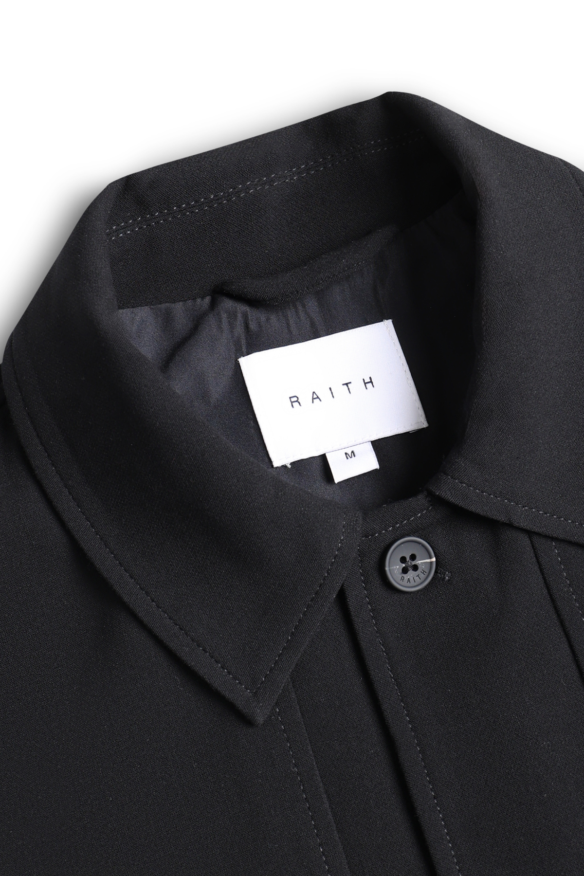 Julien Relaxed Panelled Jacket - Zwart