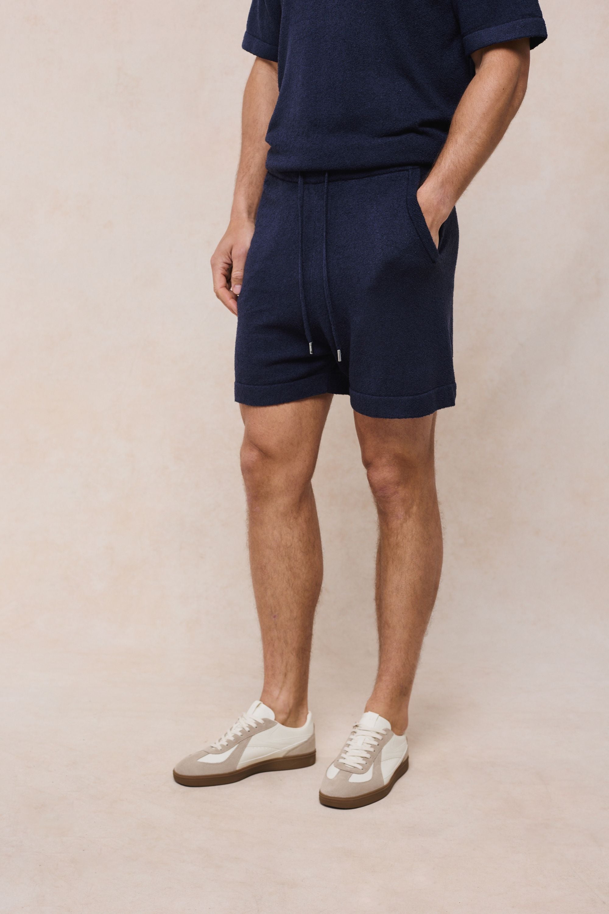 Miguel Boucle Short - Navy