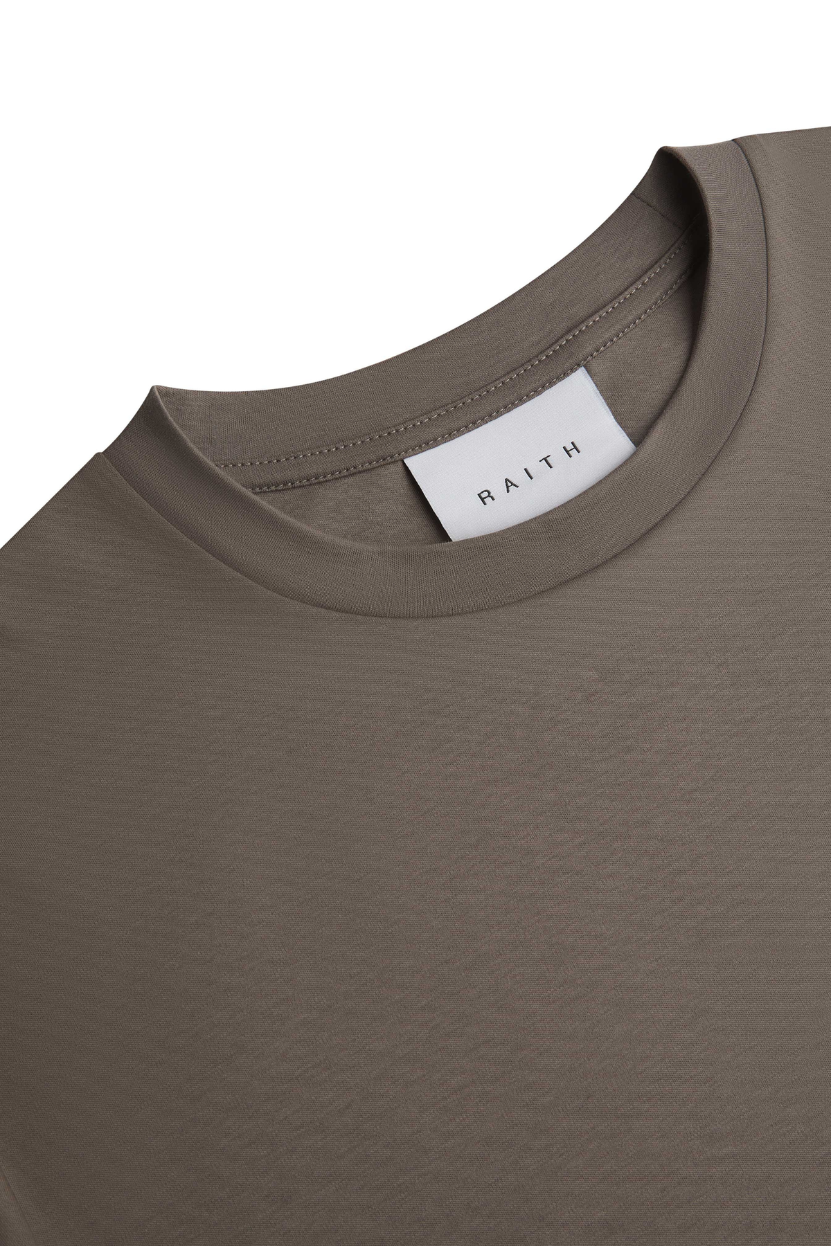 Luxe gemerceriseerd T-shirt - Paddestoel