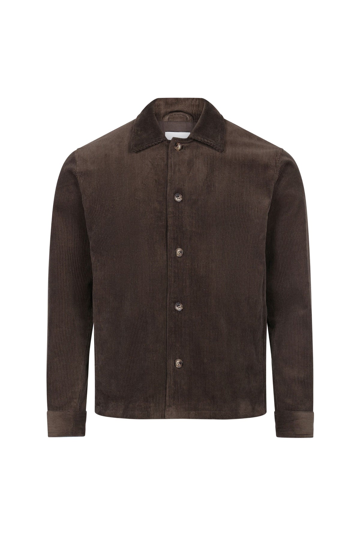 Lukas Corduroy Shacket - Brown