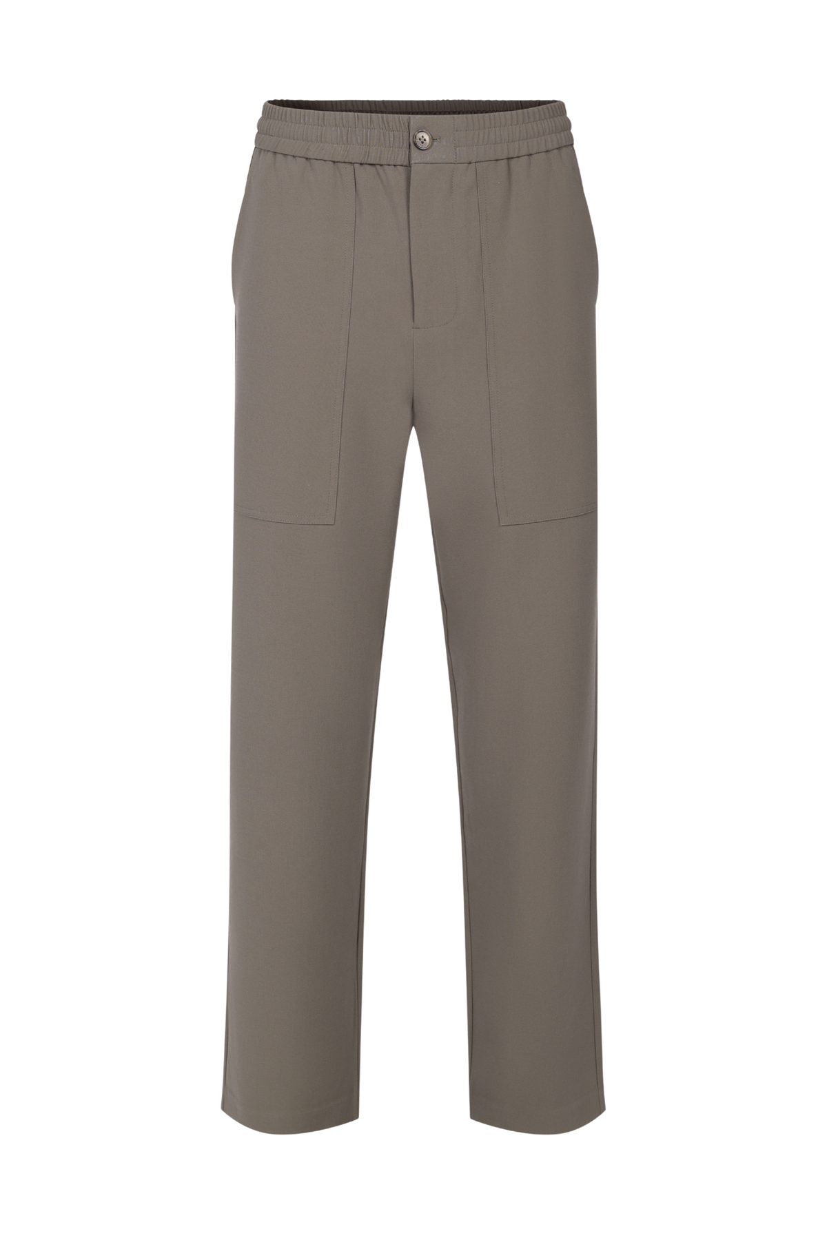 Julien Relaxed Panelled Trouser - Olive