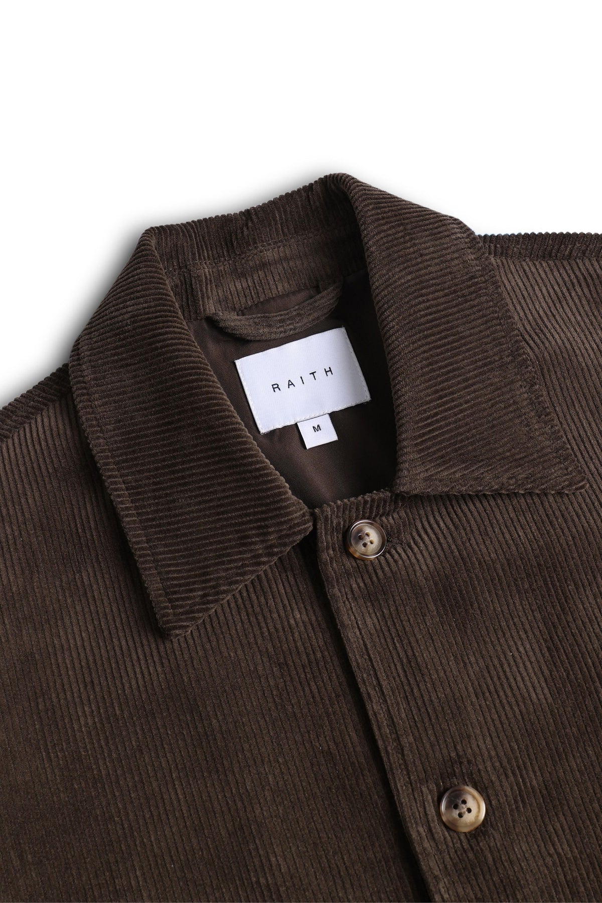 Lukas Corduroy Shacket - Brown