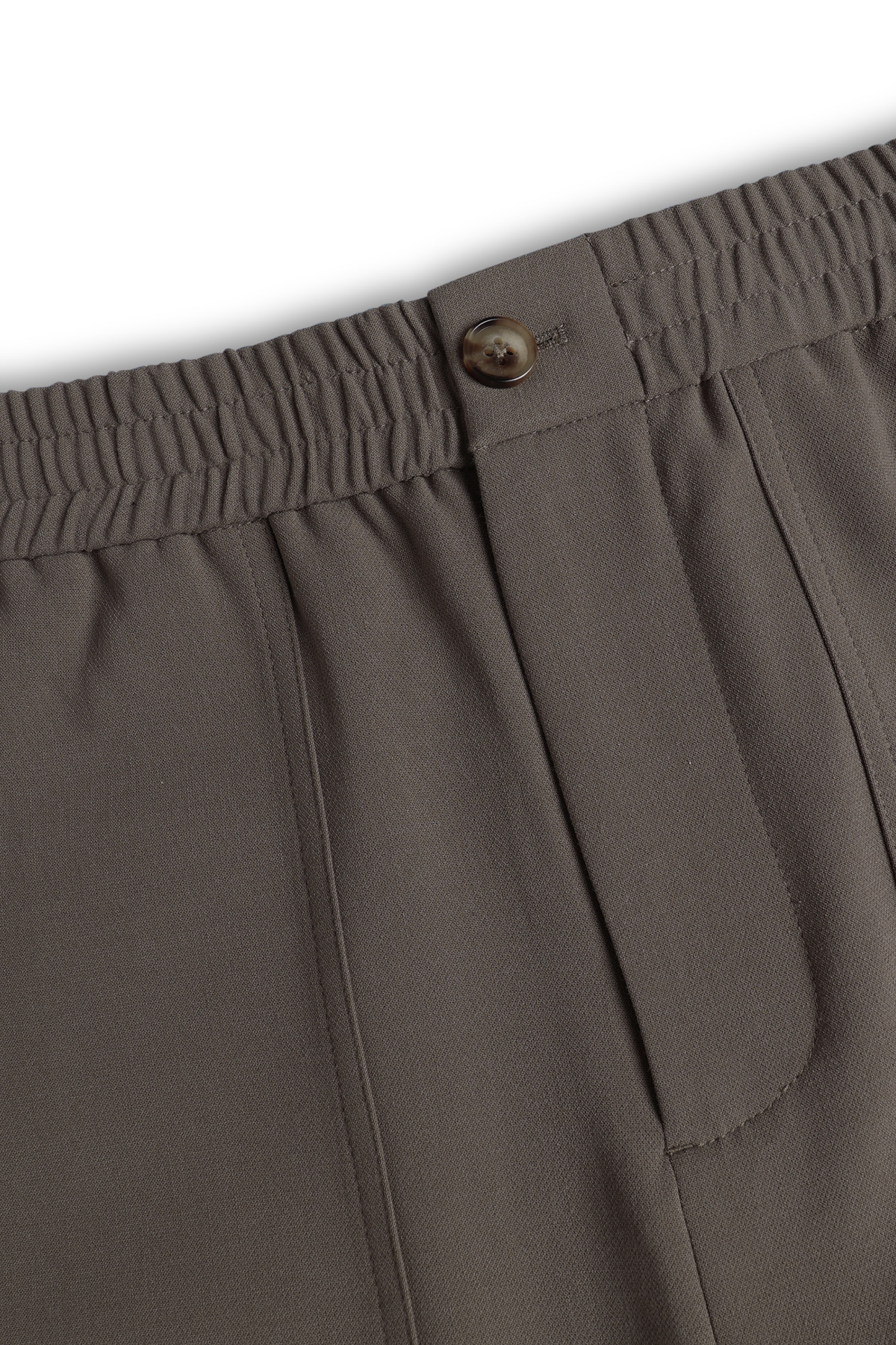 Julien Relaxed Panelled Trouser - Olive