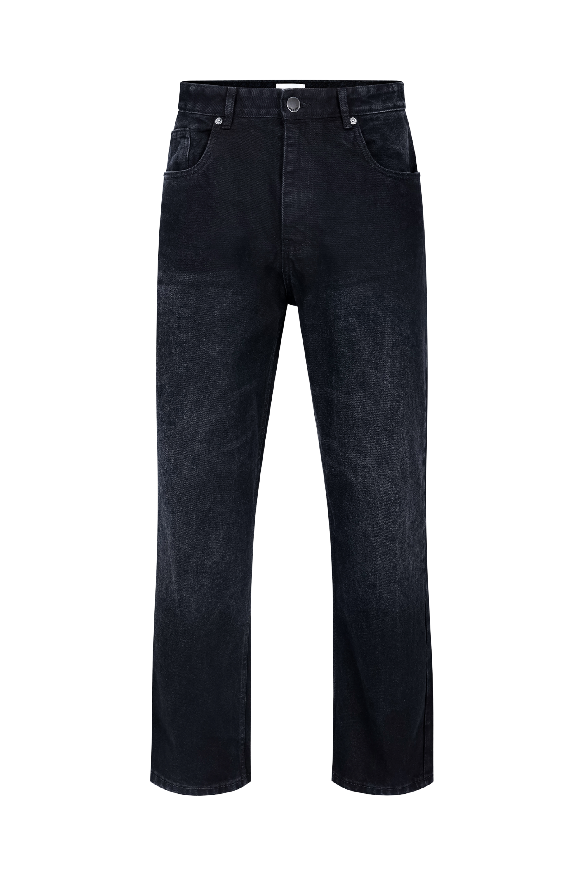 Mason Relaxed Fit Jeans - Zwart Wassing