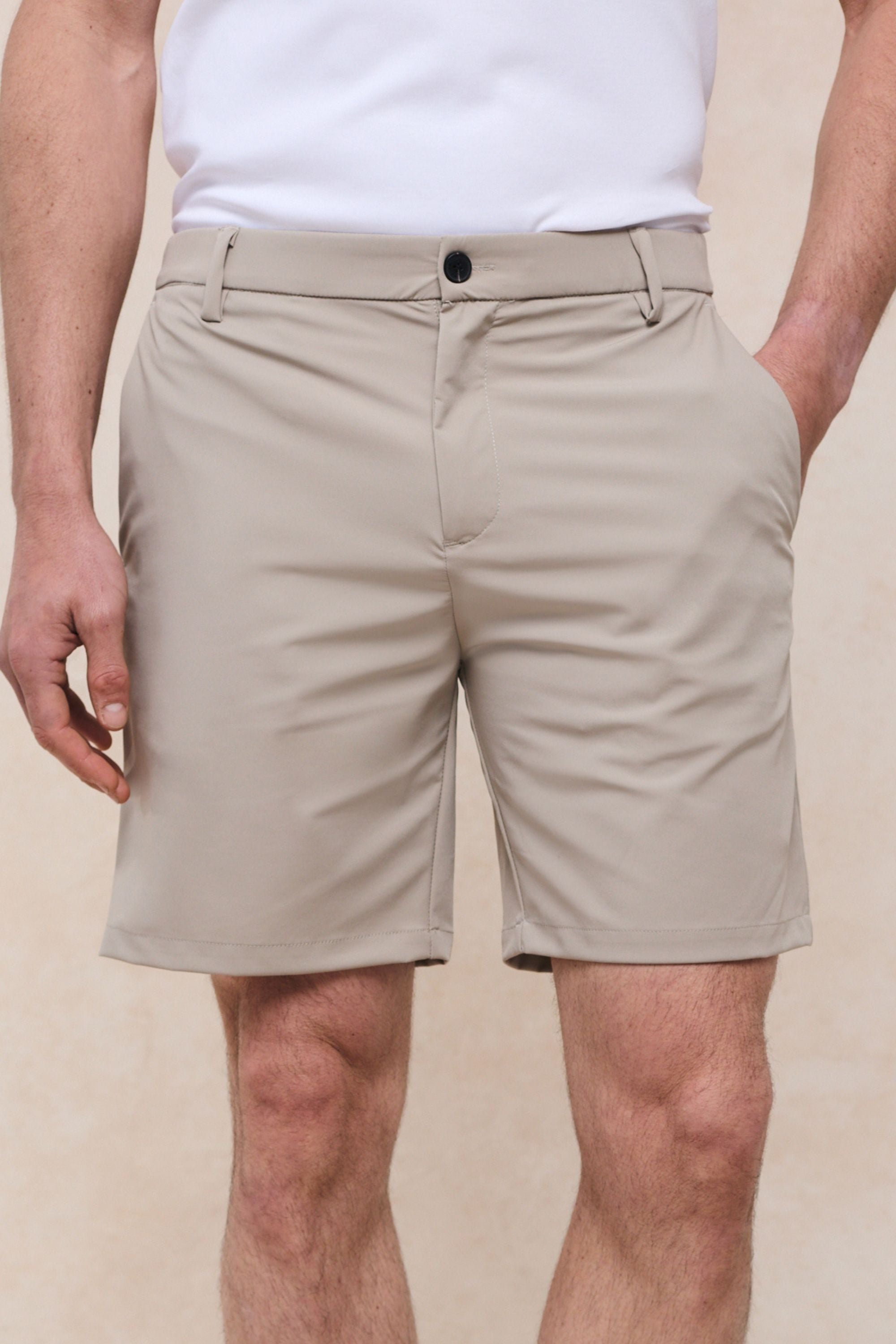 Luiz Hybrid Short - Beige
