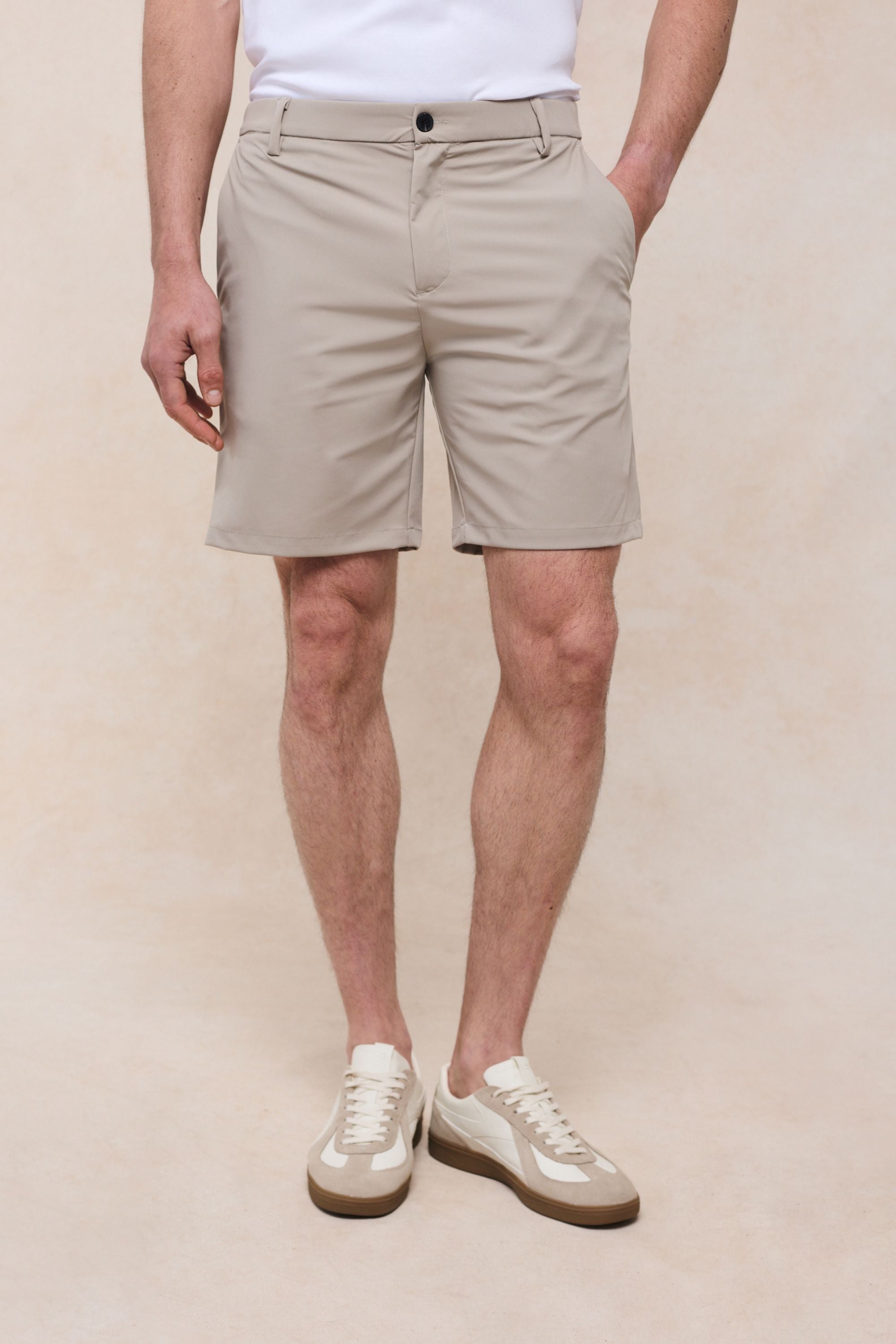 Luiz Hybrid Short - Beige