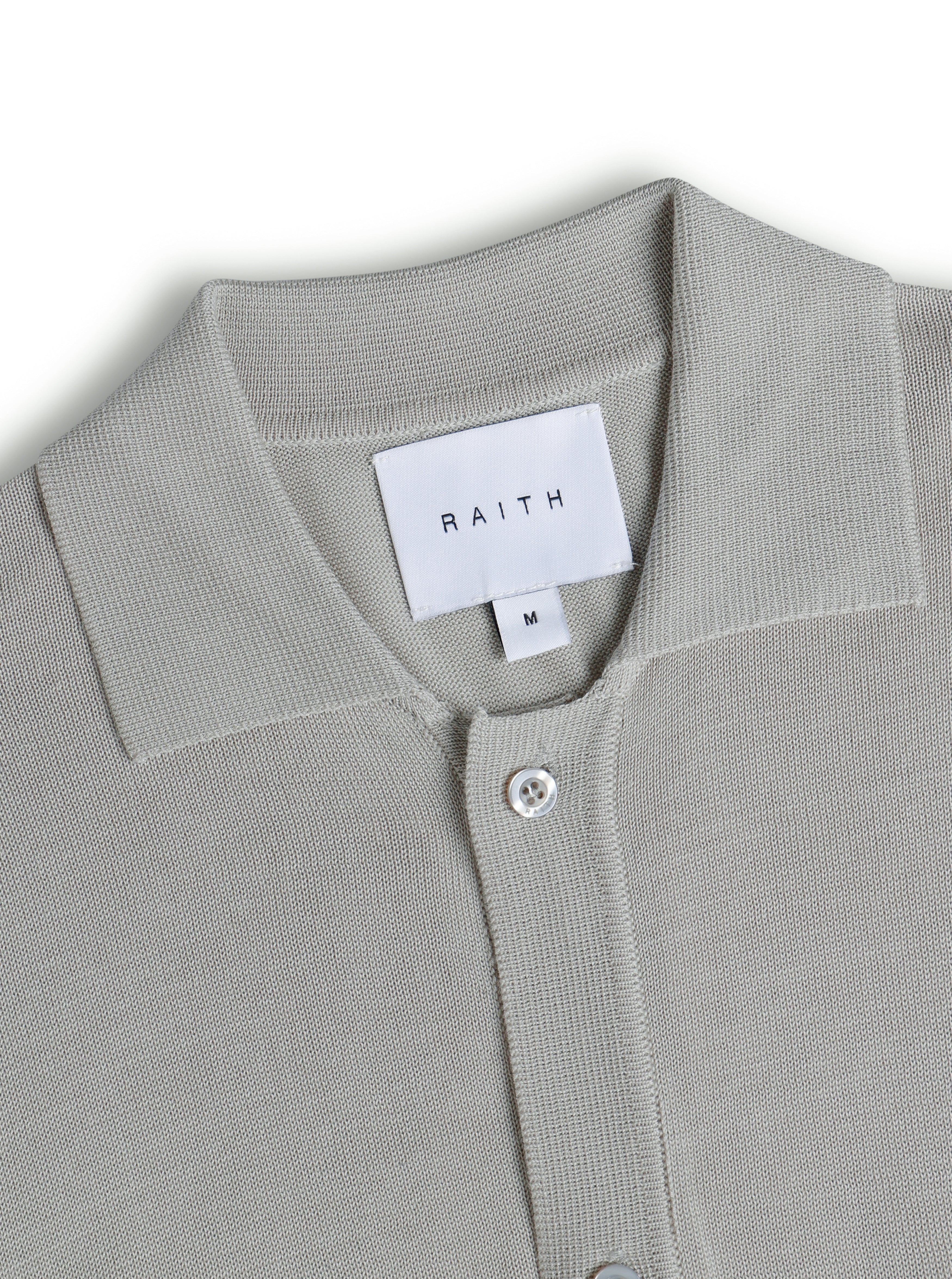 Pedro Button Through Short Sleeve Knitted Shirt - Cream
