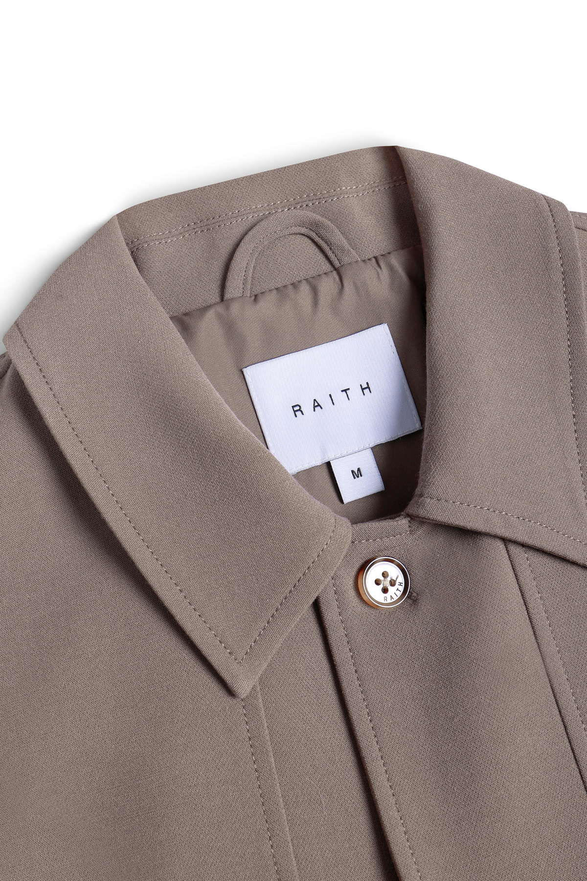 Julien Relaxed Panelled Jacket - Olive