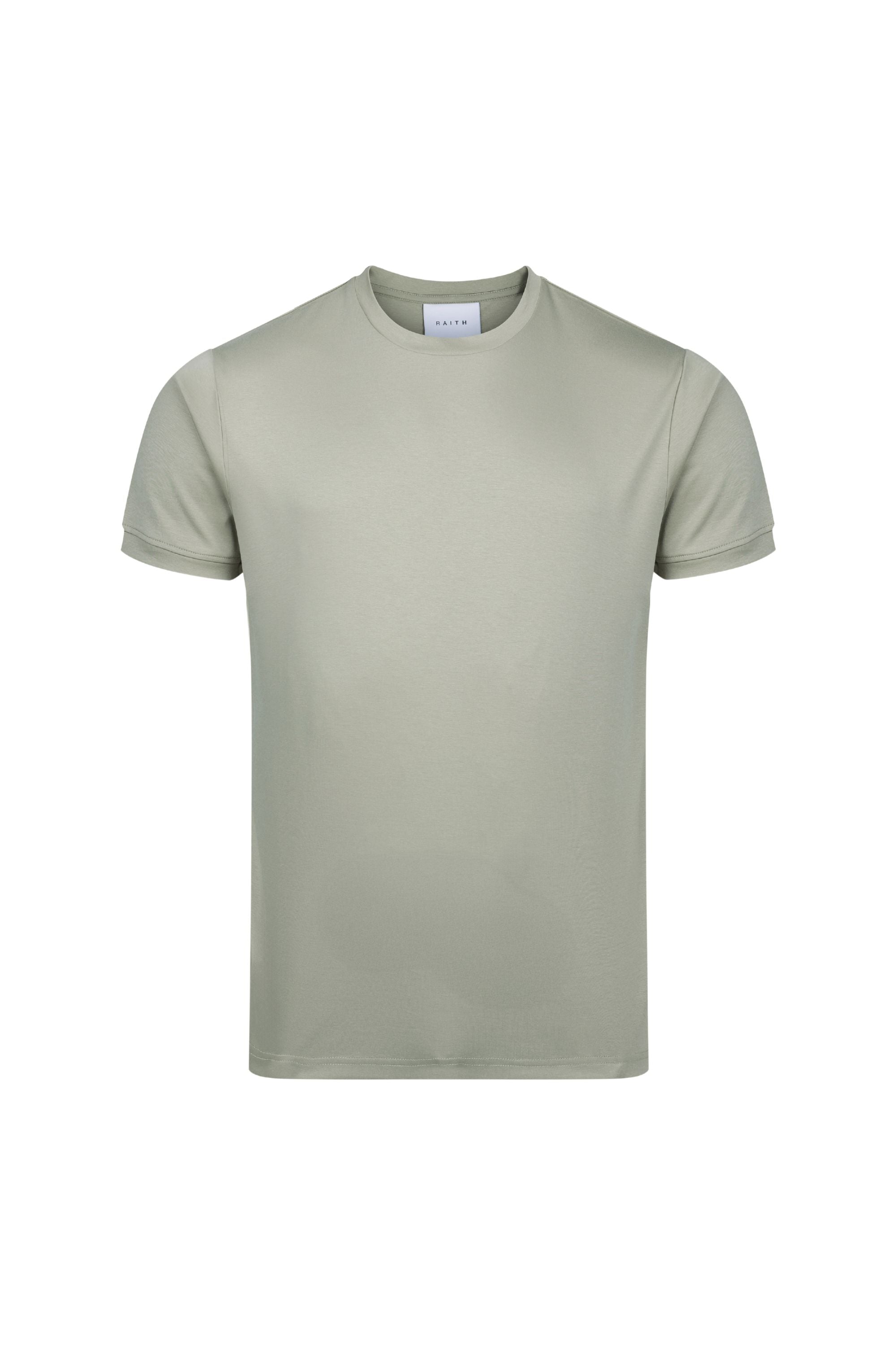 Luxe Mercerised T-Shirt - Light Sage