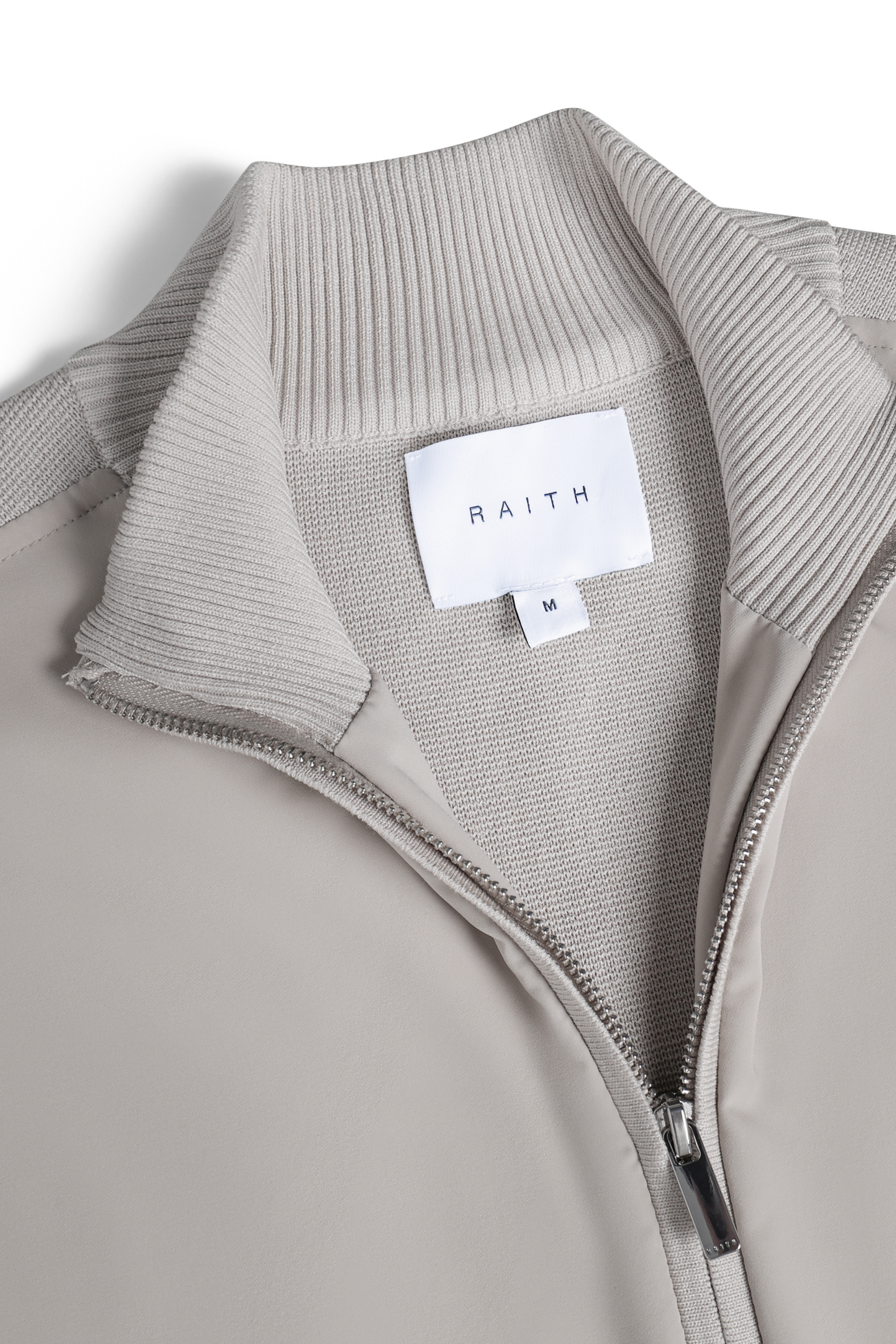 Davi Hybrid Knitted Gilet - Stone
