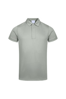 Santi Mercerised Polo Shirt - Light Sage
