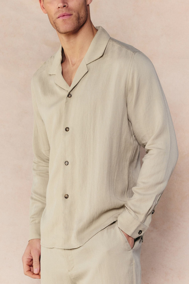 Sergio overhemd - Beige