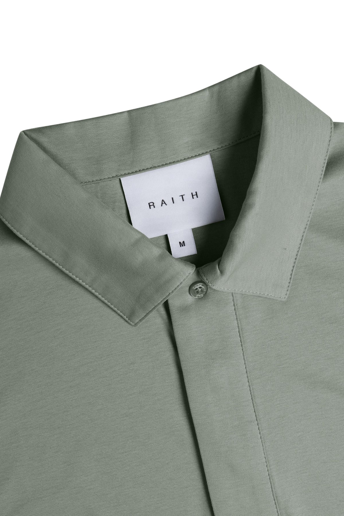 Santi gemerceriseerd poloshirt - Licht saliegroen