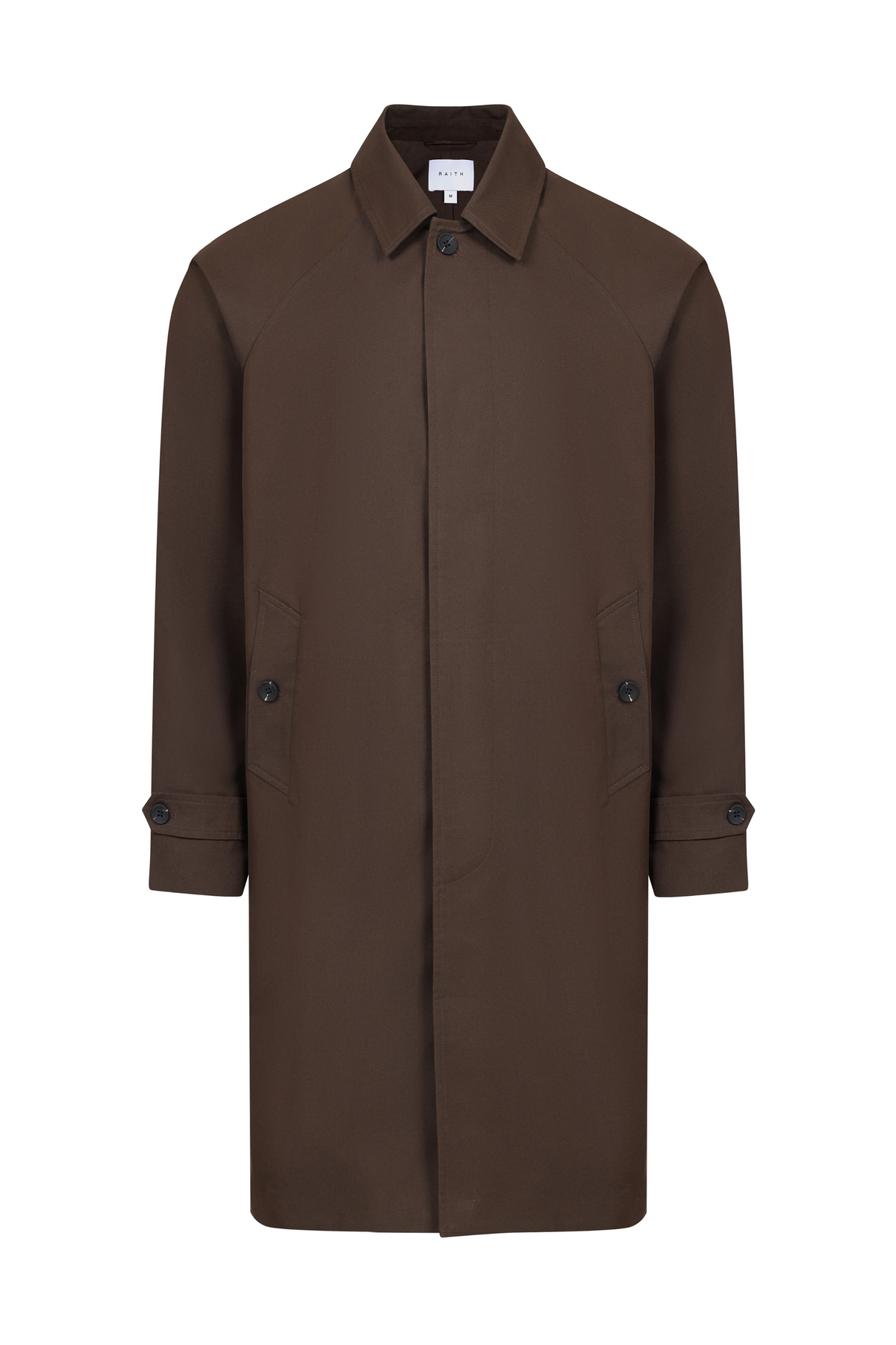 Iver Heavy Cotton Trench - Brown