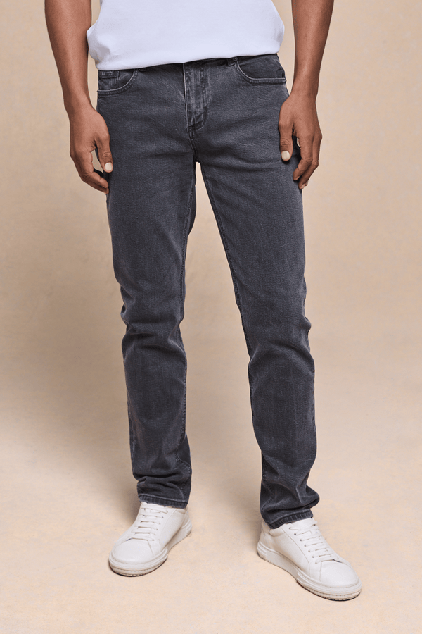 Marco Washed Jean - Washed Grey
